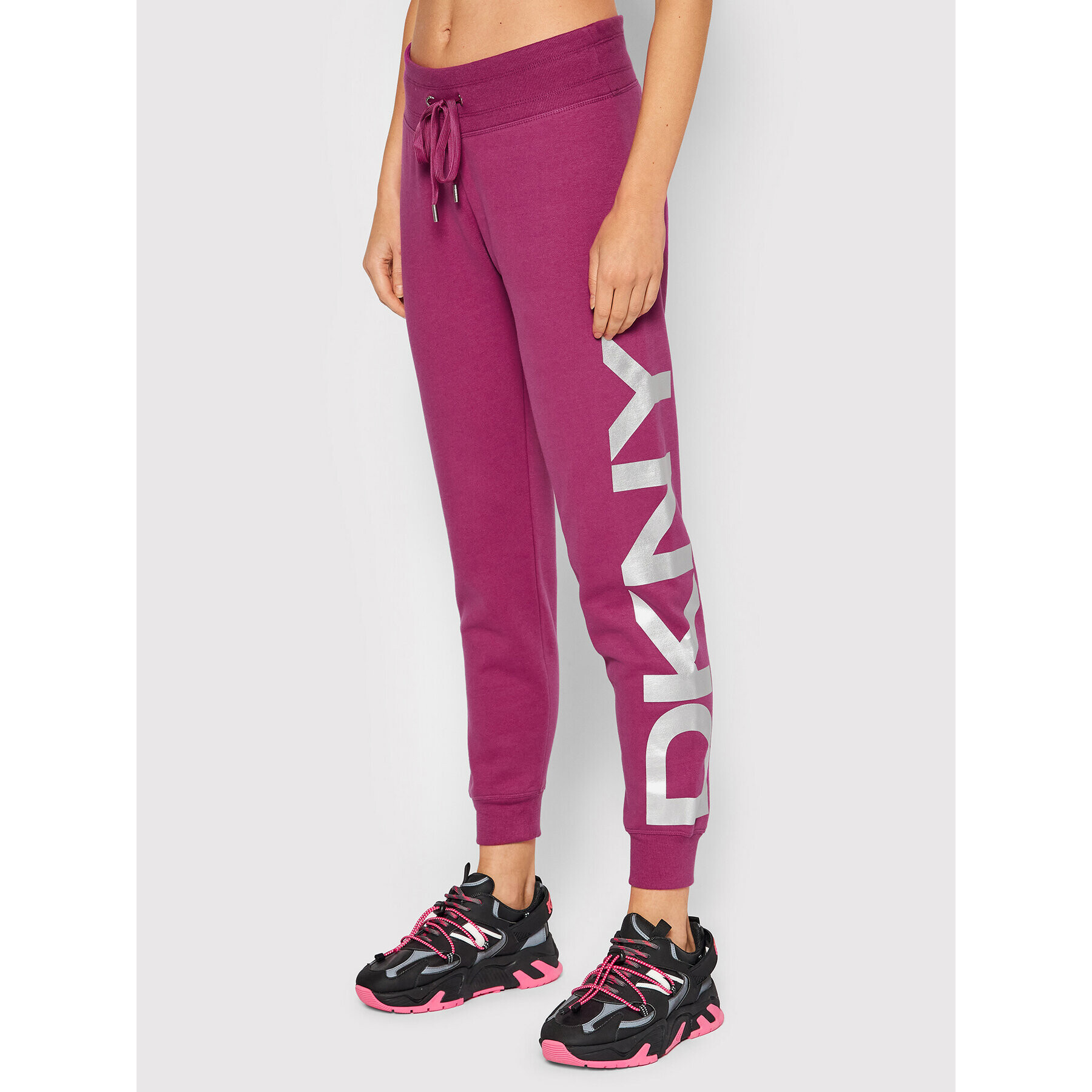 DKNY Sport Долнище анцуг DP1P1251 Виолетов Regular Fit - Pepit.bg