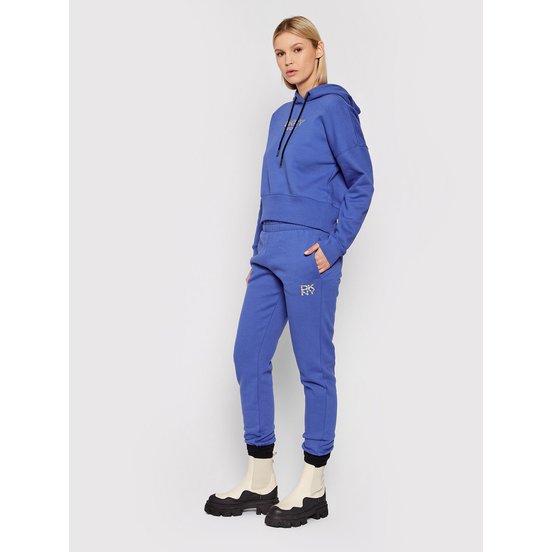 DKNY Sport Долнище анцуг DP1P2716 Син Regular Fit - Pepit.bg