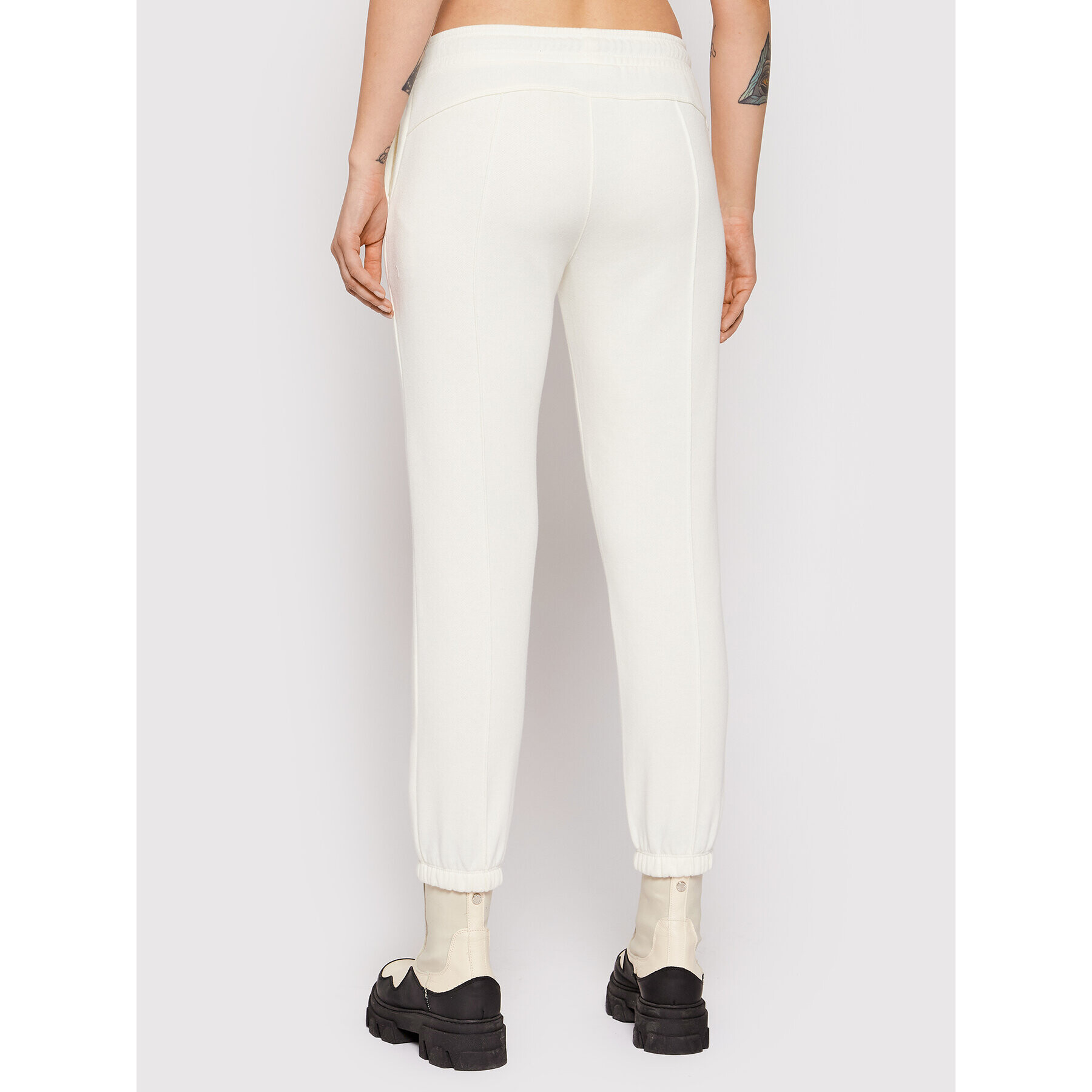 DKNY Sport Долнище анцуг DP1P2743 Бял Regular Fit - Pepit.bg