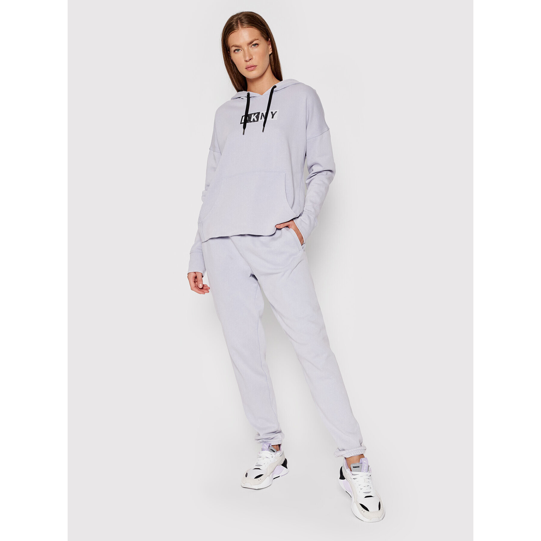 DKNY Sport Долнище анцуг DP1P2777 Син Relaxed Fit - Pepit.bg