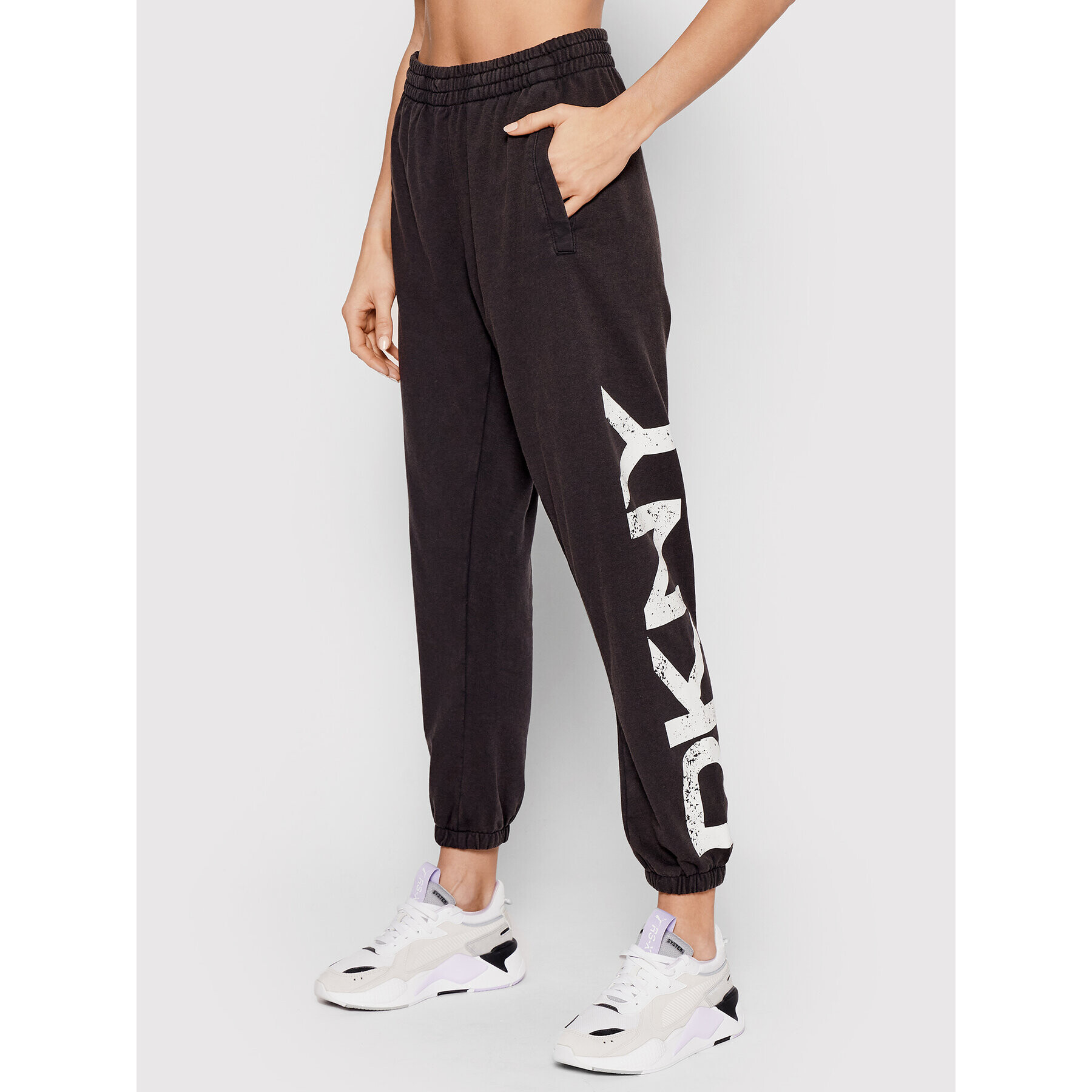 DKNY Sport Долнище анцуг DP1P2833 Черен Regular Fit - Pepit.bg