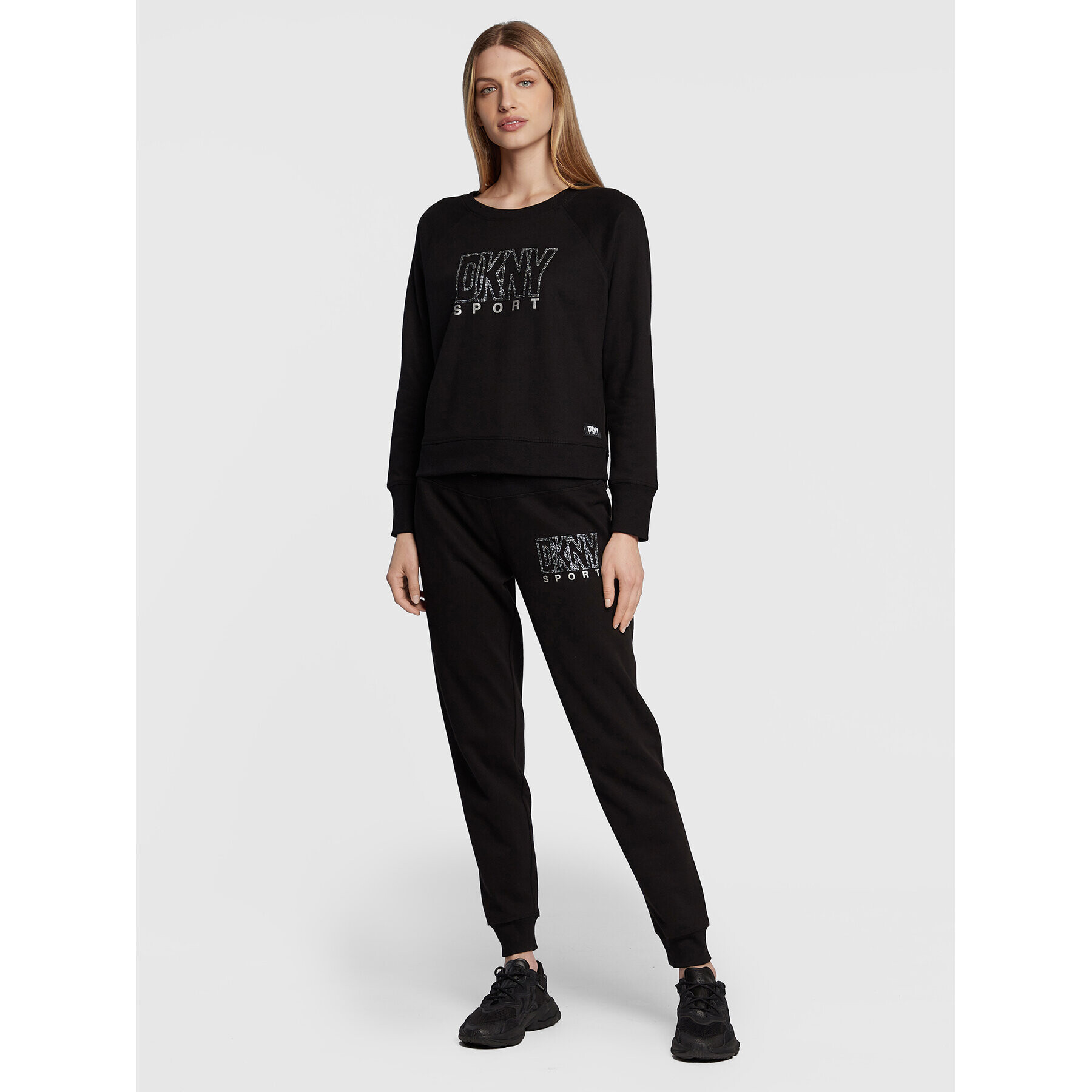 DKNY Sport Долнище анцуг DP2P3120 Черен Regular Fit - Pepit.bg