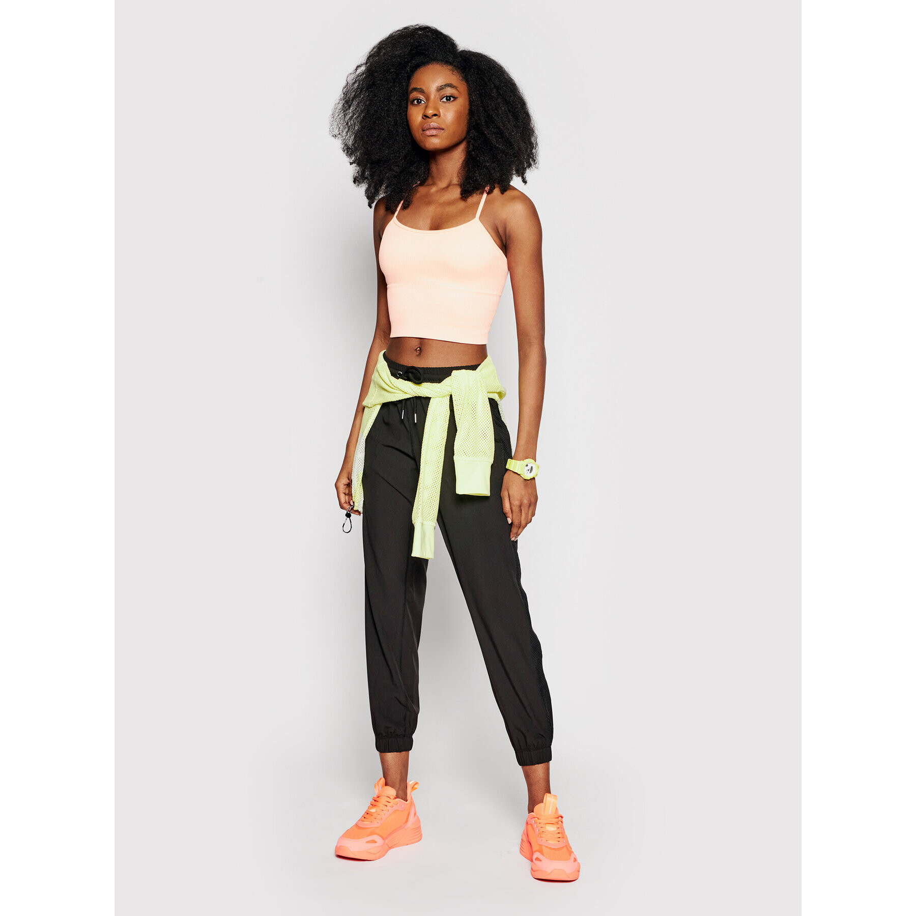 DKNY Sport Долнище анцуг DP8P1303 Черен Regular Fit - Pepit.bg