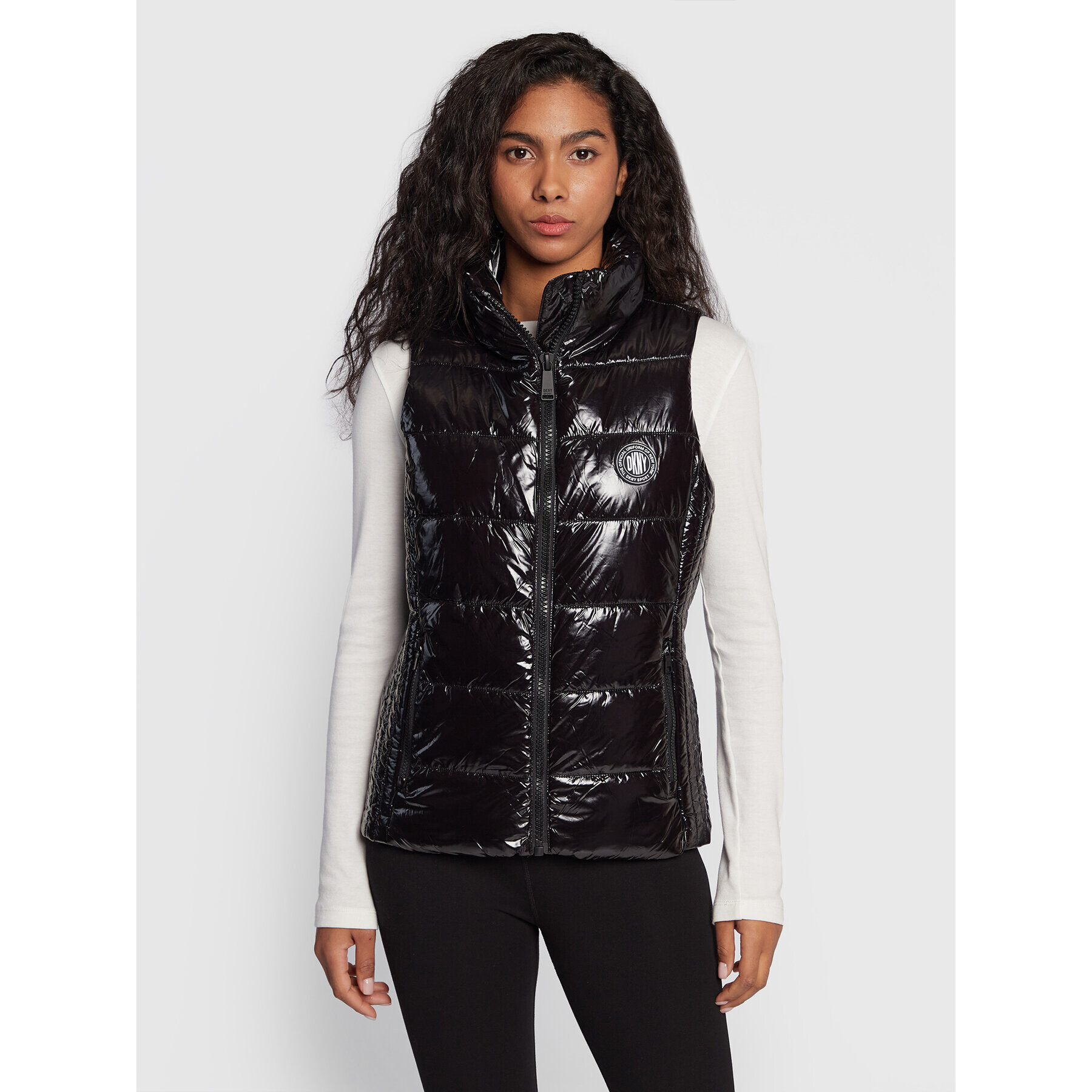 DKNY Sport Елек DP2V3110 Черен Regular Fit - Pepit.bg