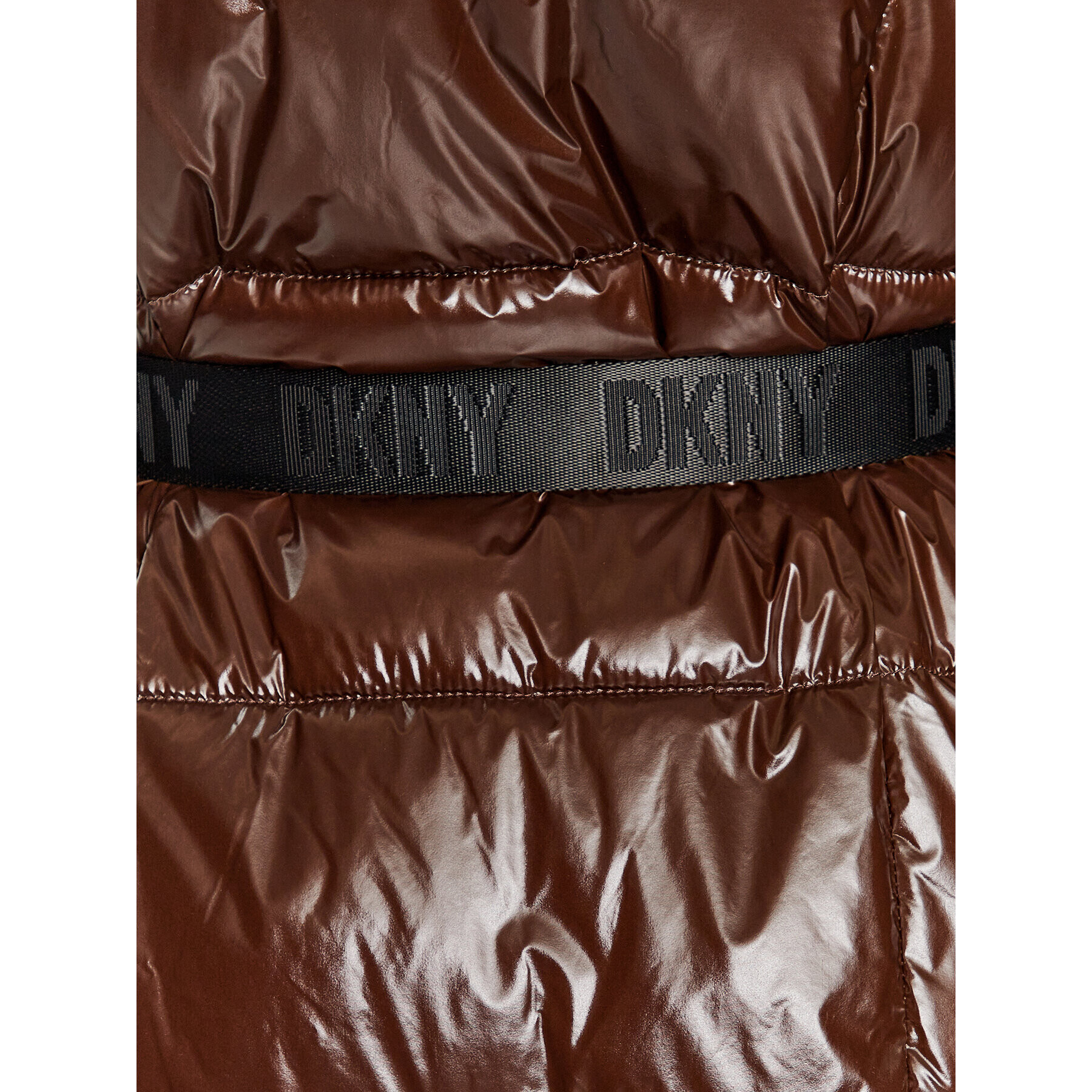 DKNY Sport Елек DP3V3127 Кафяв Regular Fit - Pepit.bg