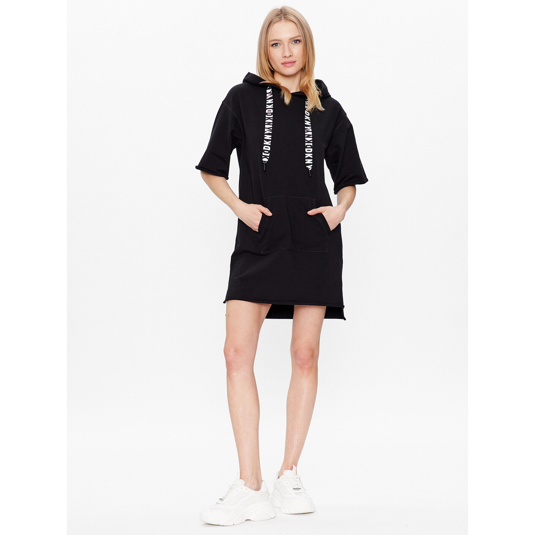 DKNY Sport Ежедневна рокля DP2D4111 Черен Classic Fit - Pepit.bg