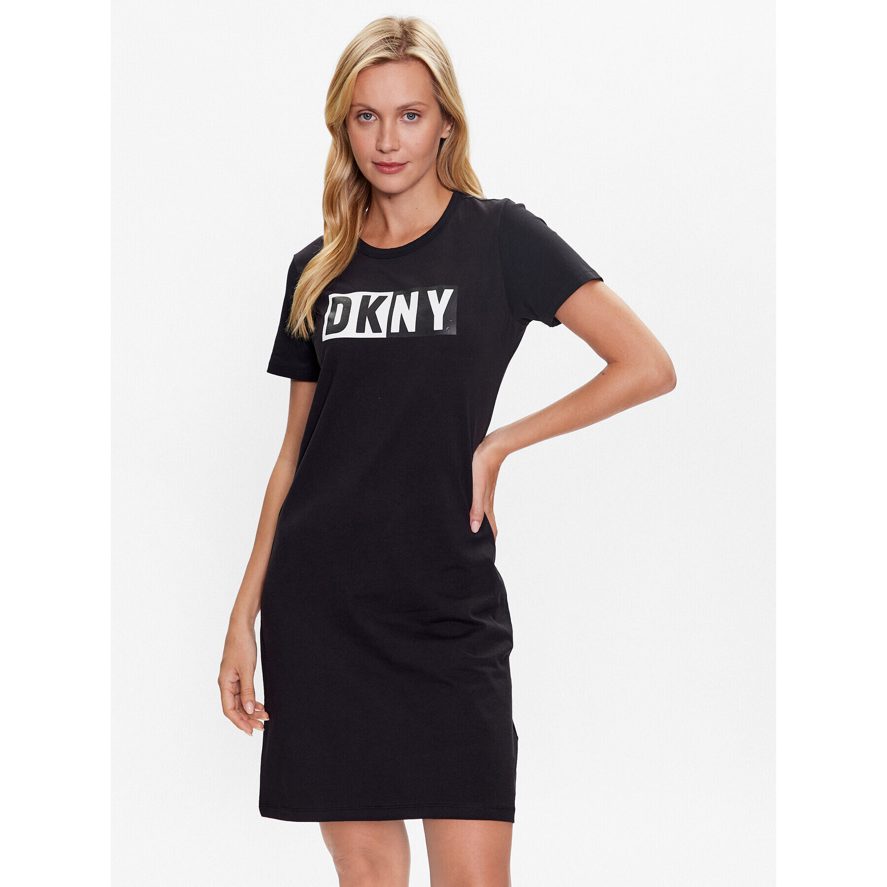 DKNY Sport Ежедневна рокля DP2D4261 Черен Classic Fit - Pepit.bg