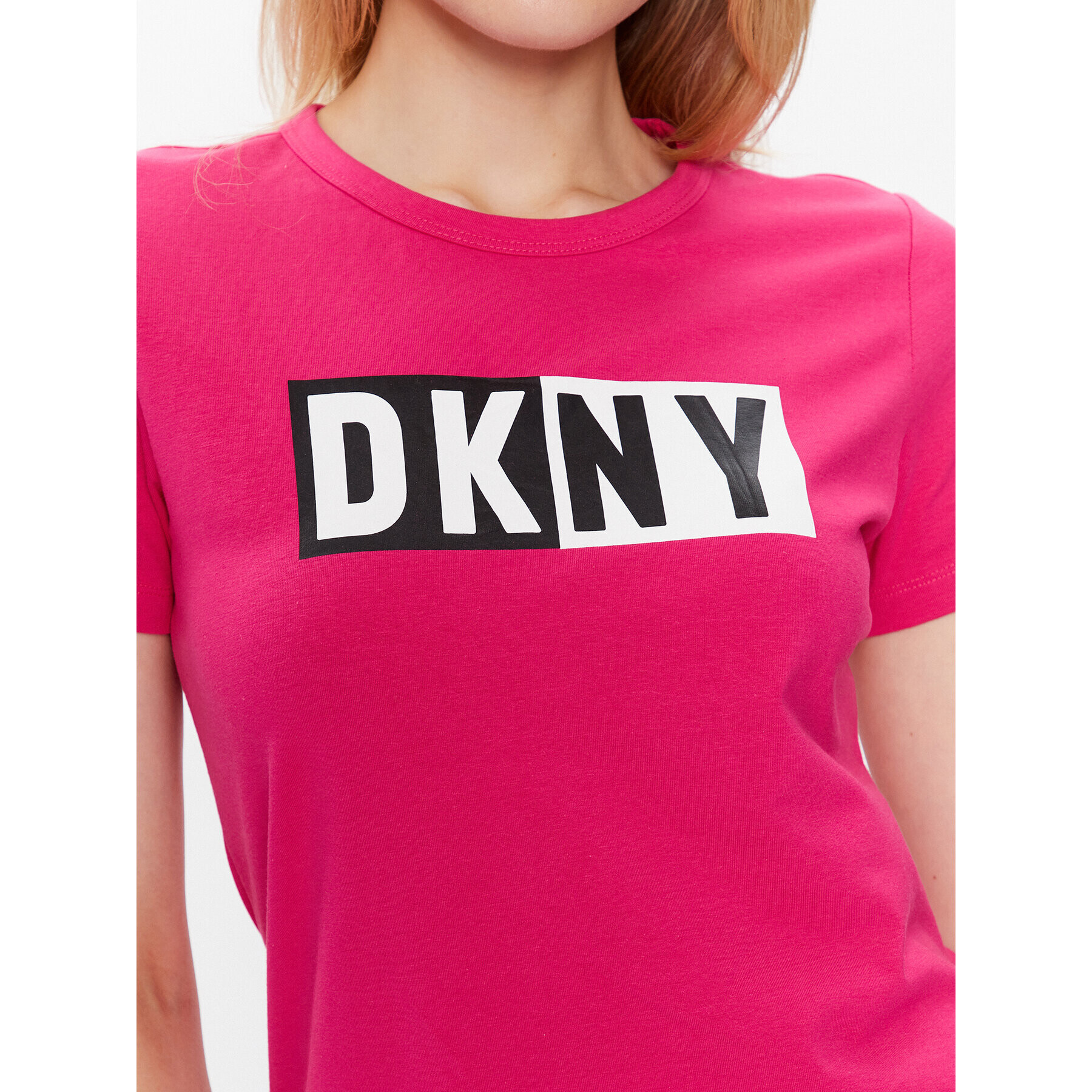 DKNY Sport Ежедневна рокля DP2D4261 Розов Classic Fit - Pepit.bg