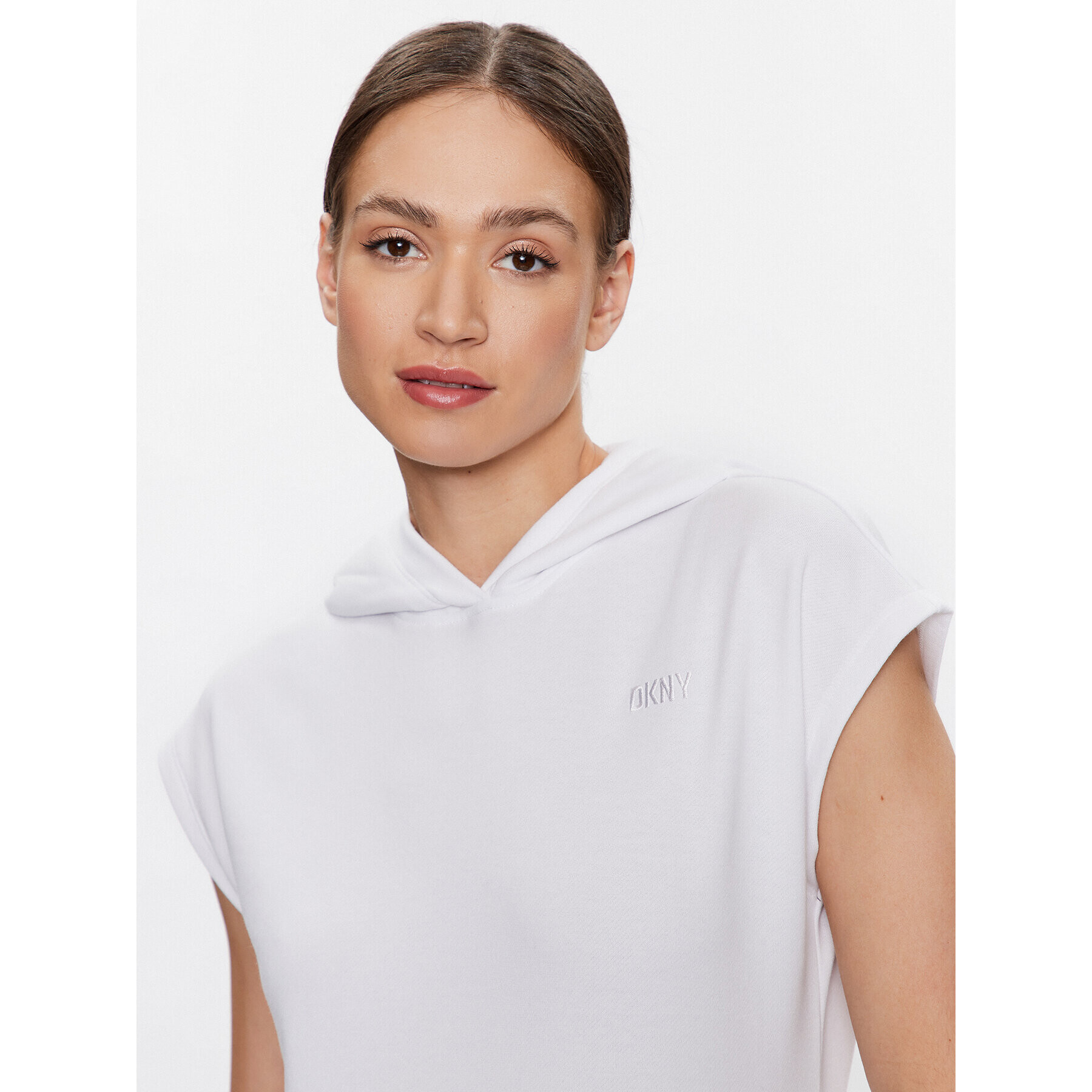DKNY Sport Ежедневна рокля DP3D4775 Бял Classic Fit - Pepit.bg