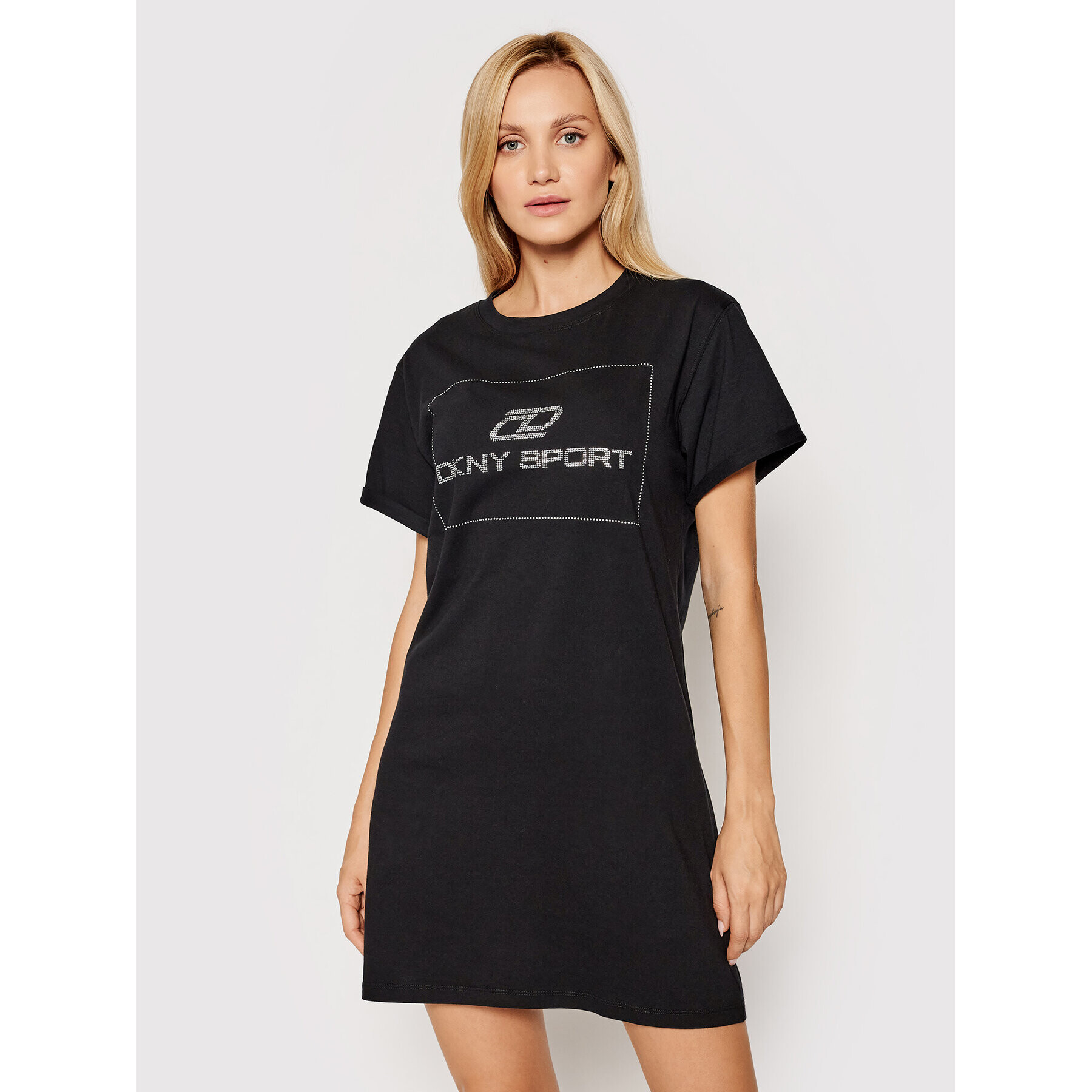 DKNY Sport Ежедневна рокля DP1D4458 Черен Regular Fit - Pepit.bg