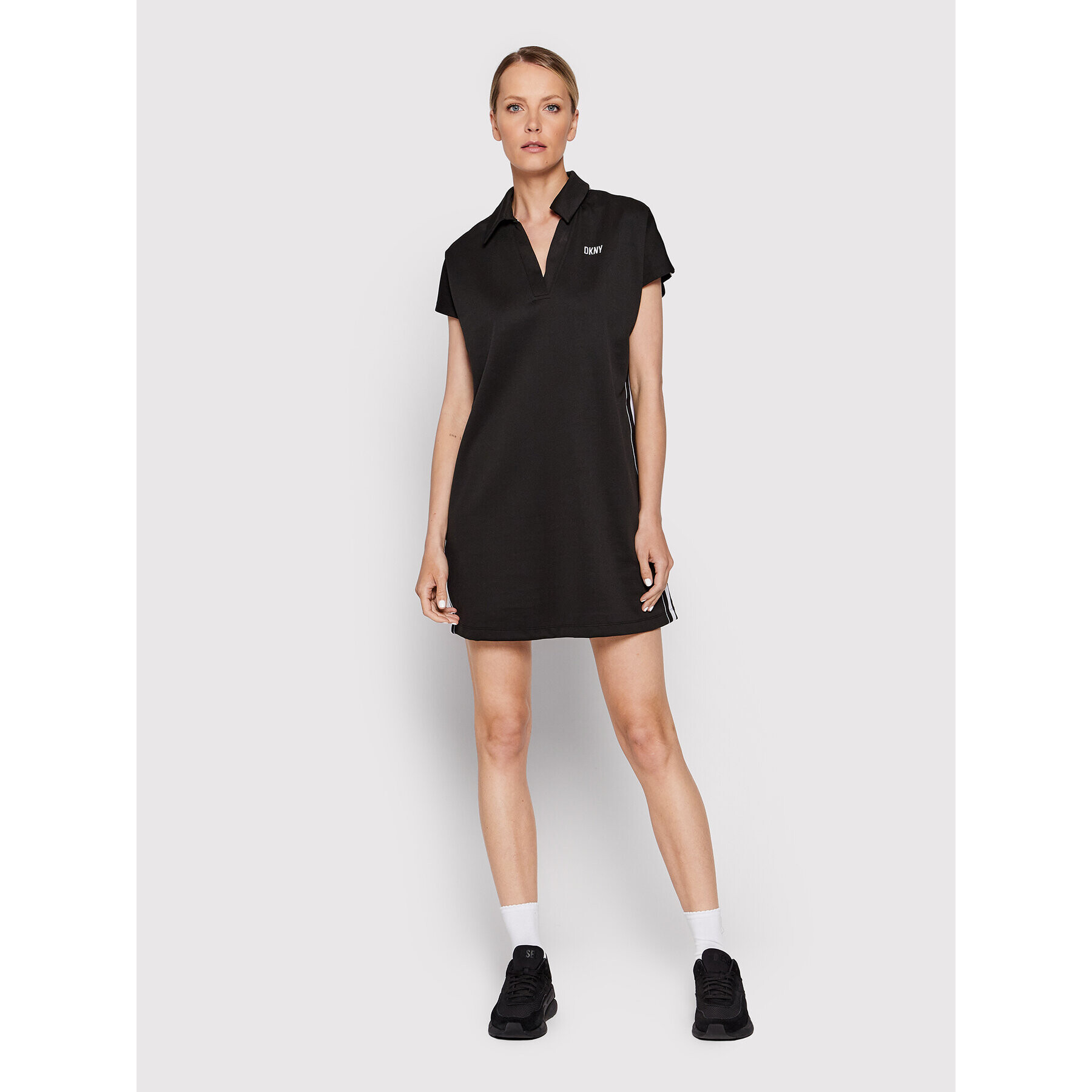 DKNY Sport Ежедневна рокля DP2D4570 Черен Regular Fit - Pepit.bg