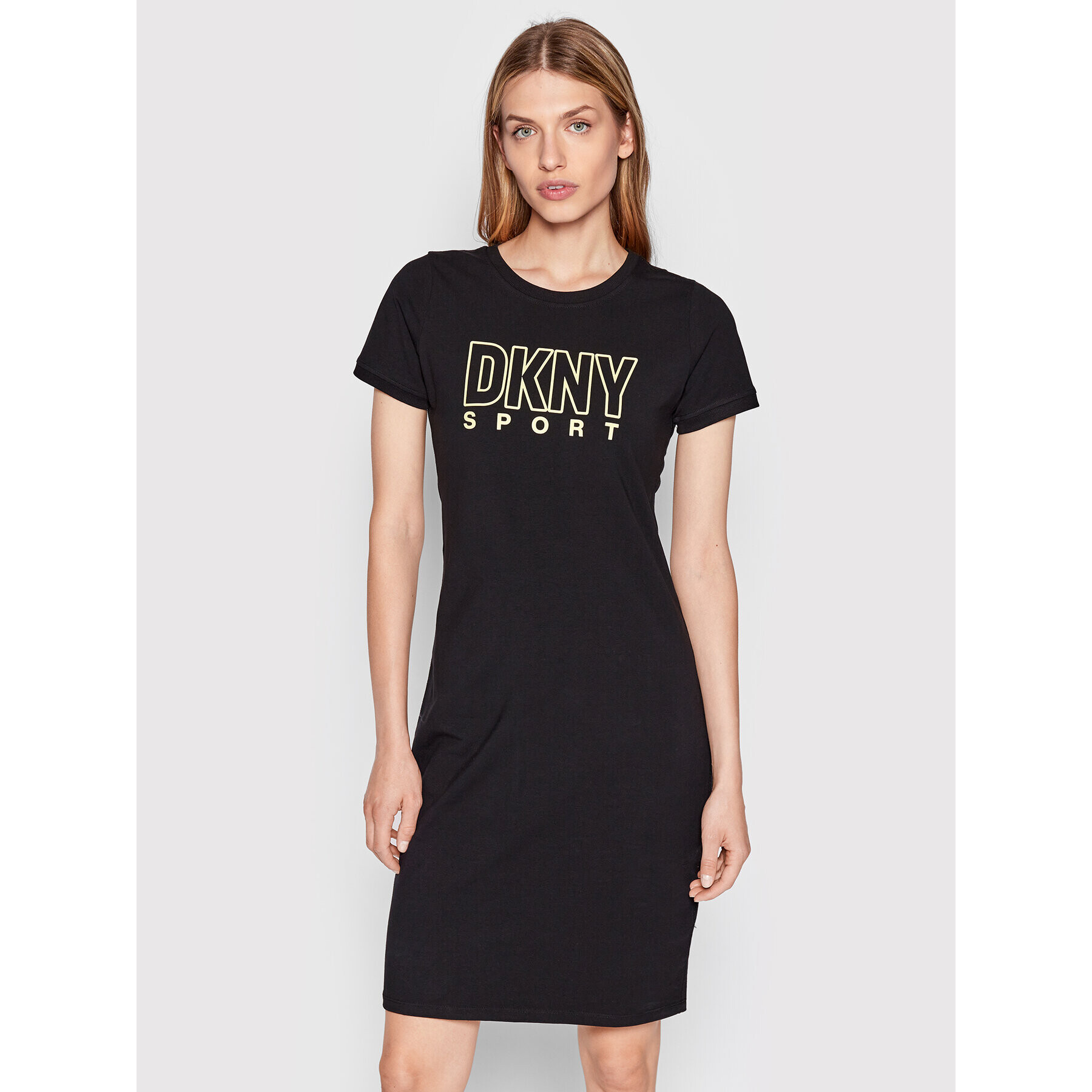 DKNY Sport Ежедневна рокля DP2D4597 Черен Regular Fit - Pepit.bg