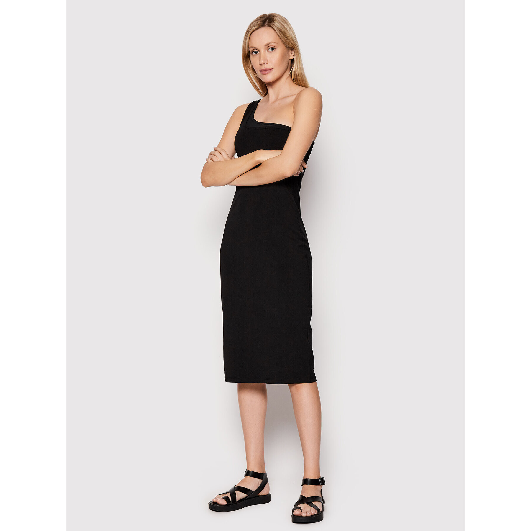 DKNY Sport Ежедневна рокля DP2D4669 Черен - Pepit.bg