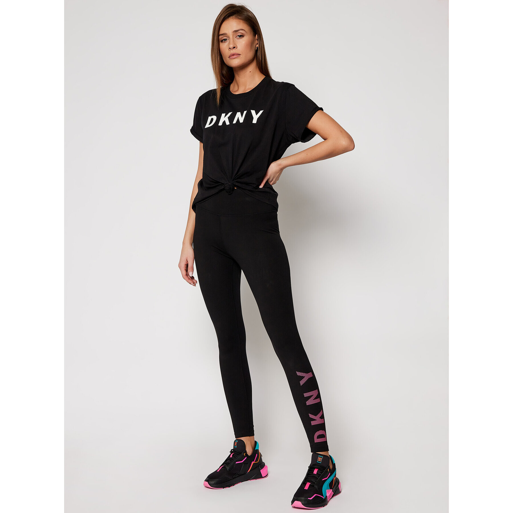 DKNY Sport Клин DKNY DP0P1965 Черен Slim Fit - Pepit.bg