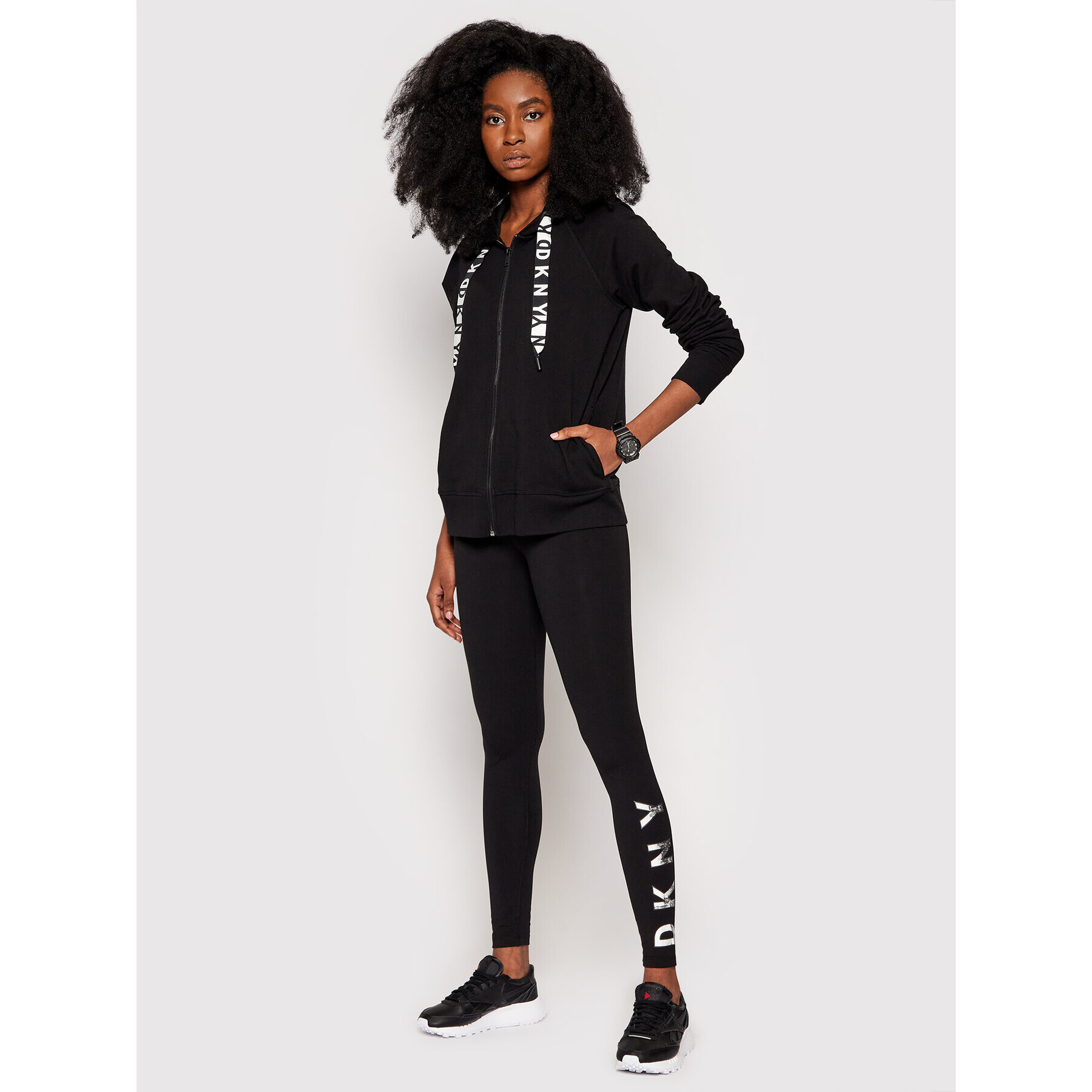 DKNY Sport Клин DP7P1223 Черен Slim Fit - Pepit.bg