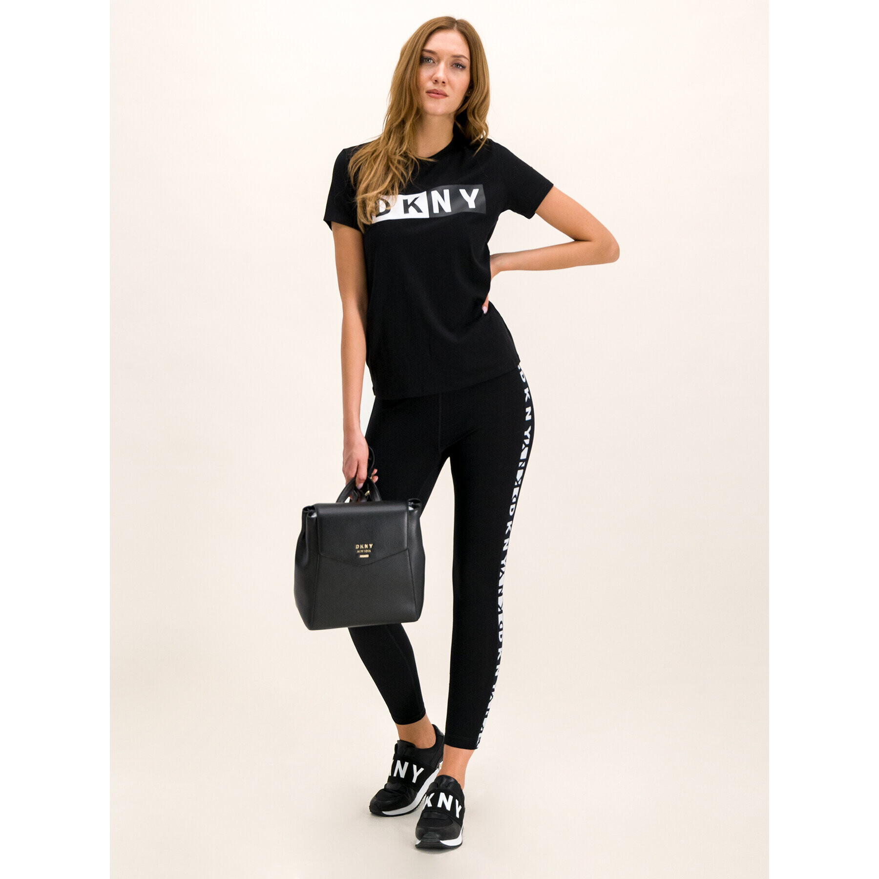 DKNY Sport Клин DP9P1939 Черен Slim Fit - Pepit.bg
