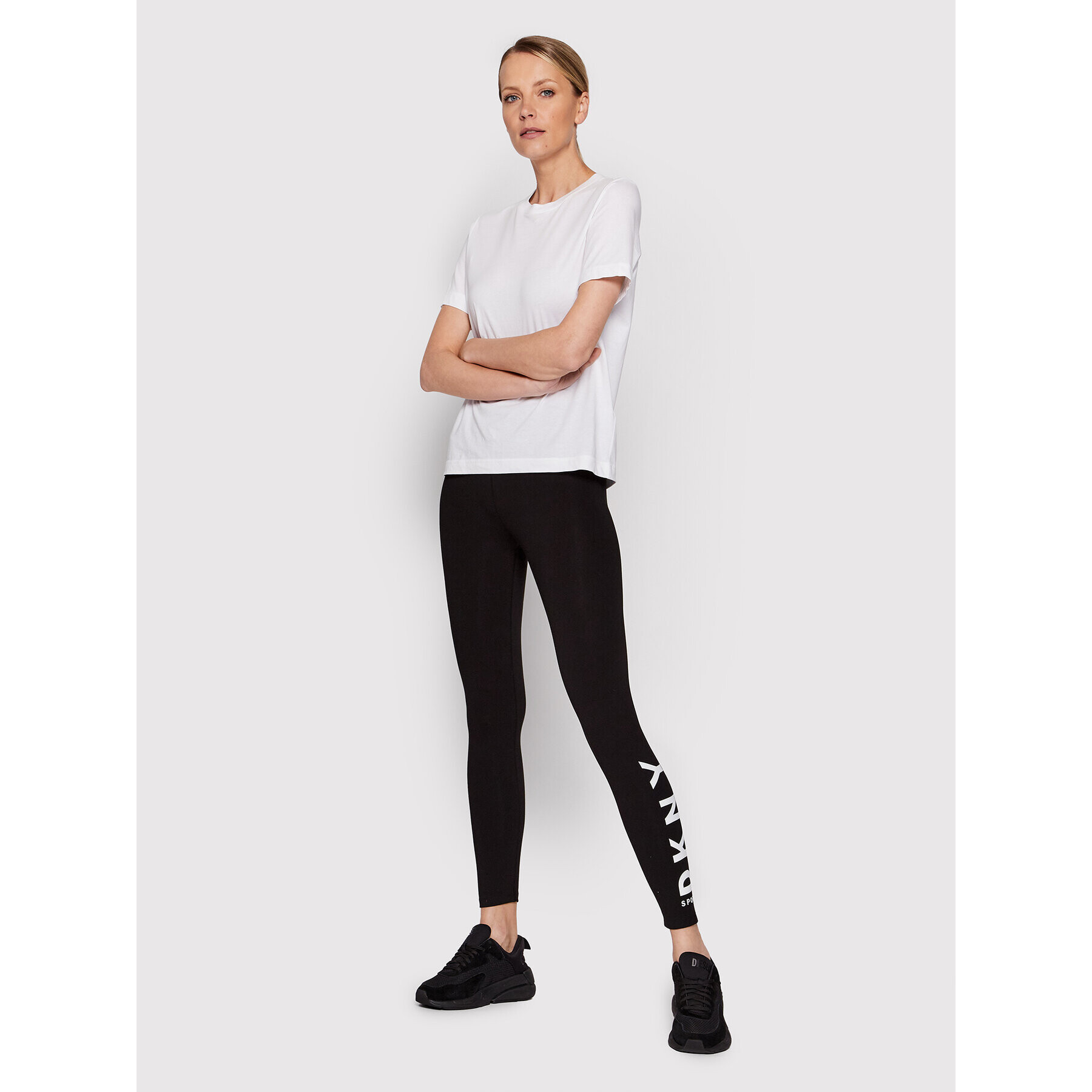 DKNY Sport Клин DP9P2227 Черен Slim Fit - Pepit.bg