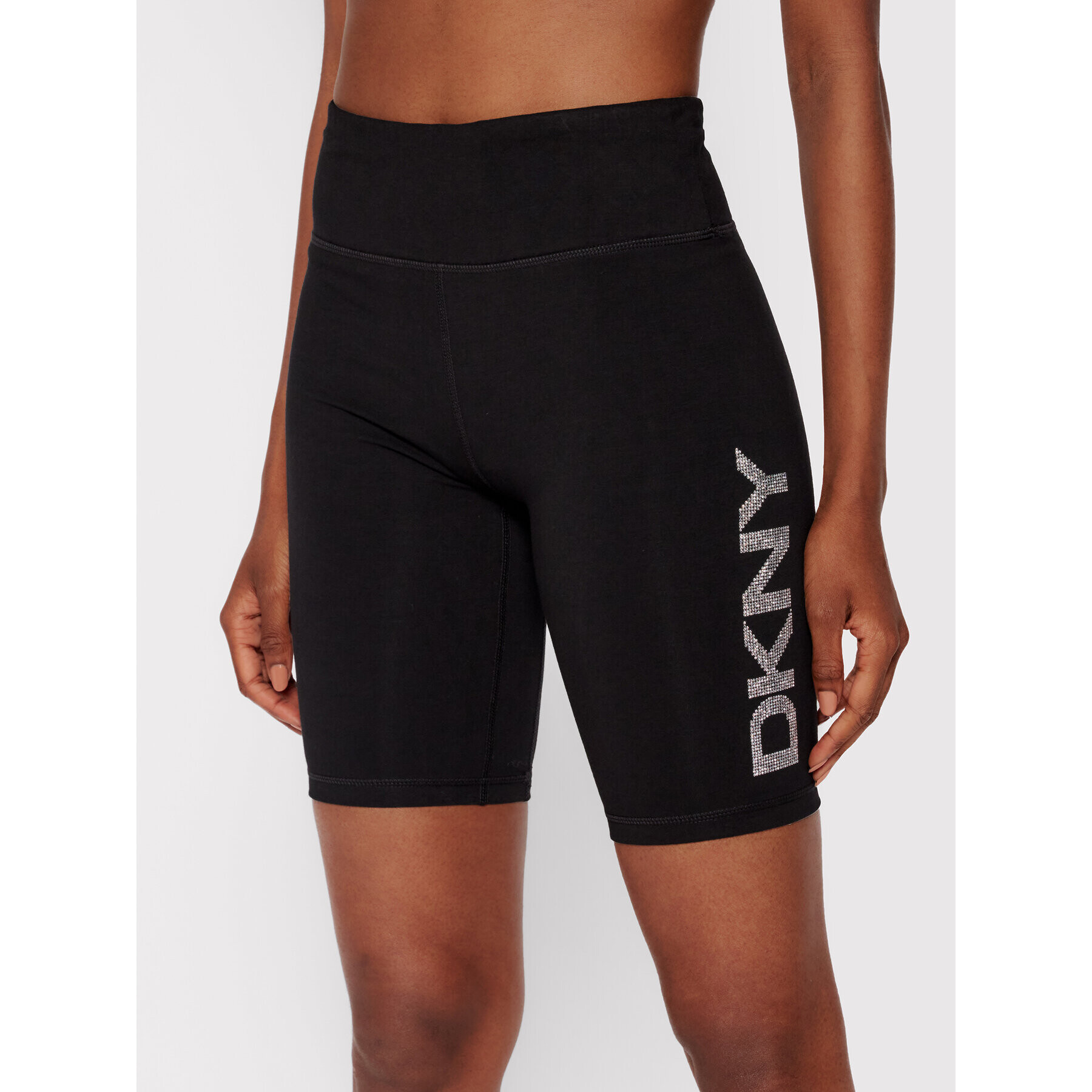 DKNY Sport Колоездачни шорти DP1S4865 Черен Skinny Fit - Pepit.bg