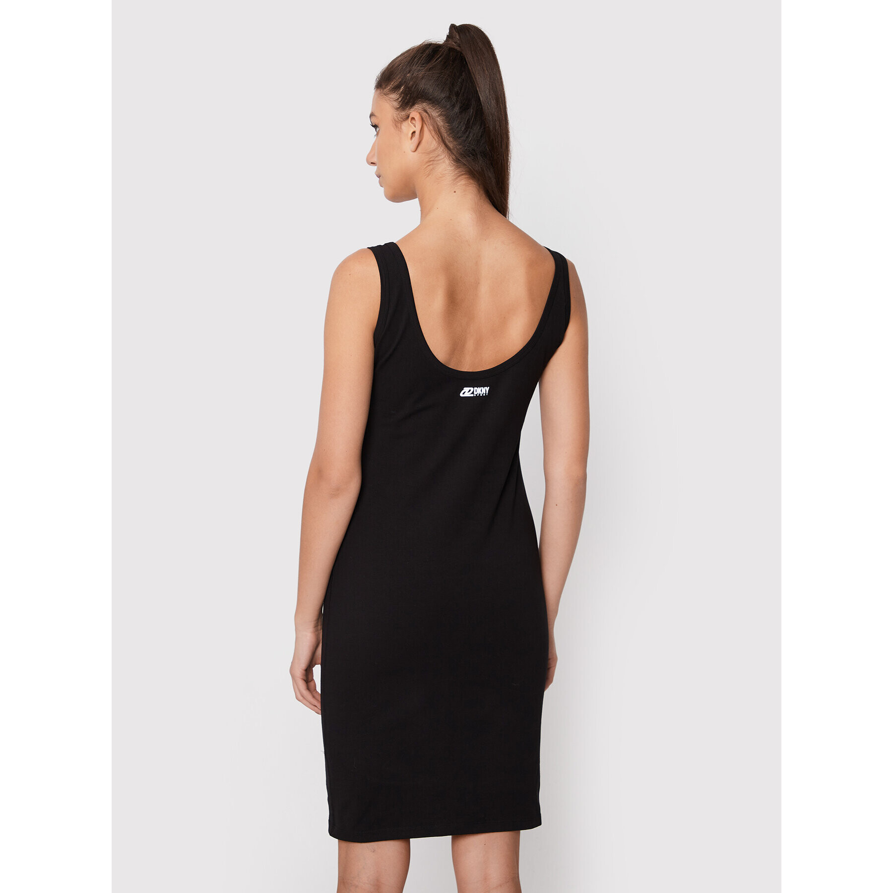 DKNY Sport Лятна рокля DP2D4646 Черен Slim Fit - Pepit.bg