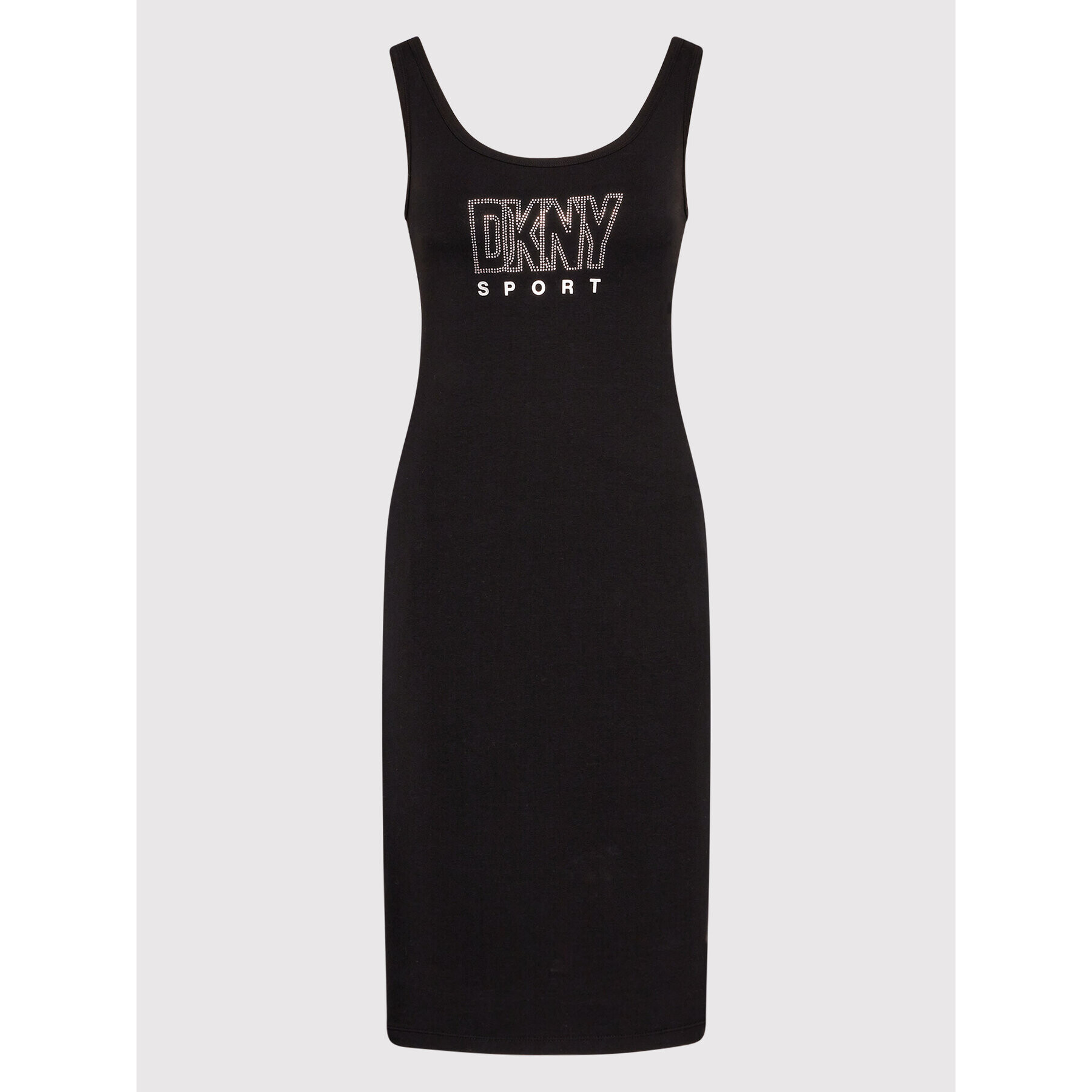 DKNY Sport Лятна рокля DP2D4646 Черен Slim Fit - Pepit.bg