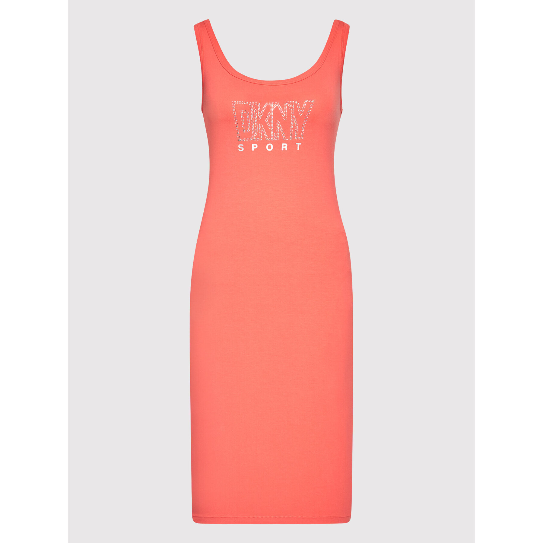 DKNY Sport Лятна рокля DP2D4646 Розов Slim Fit - Pepit.bg