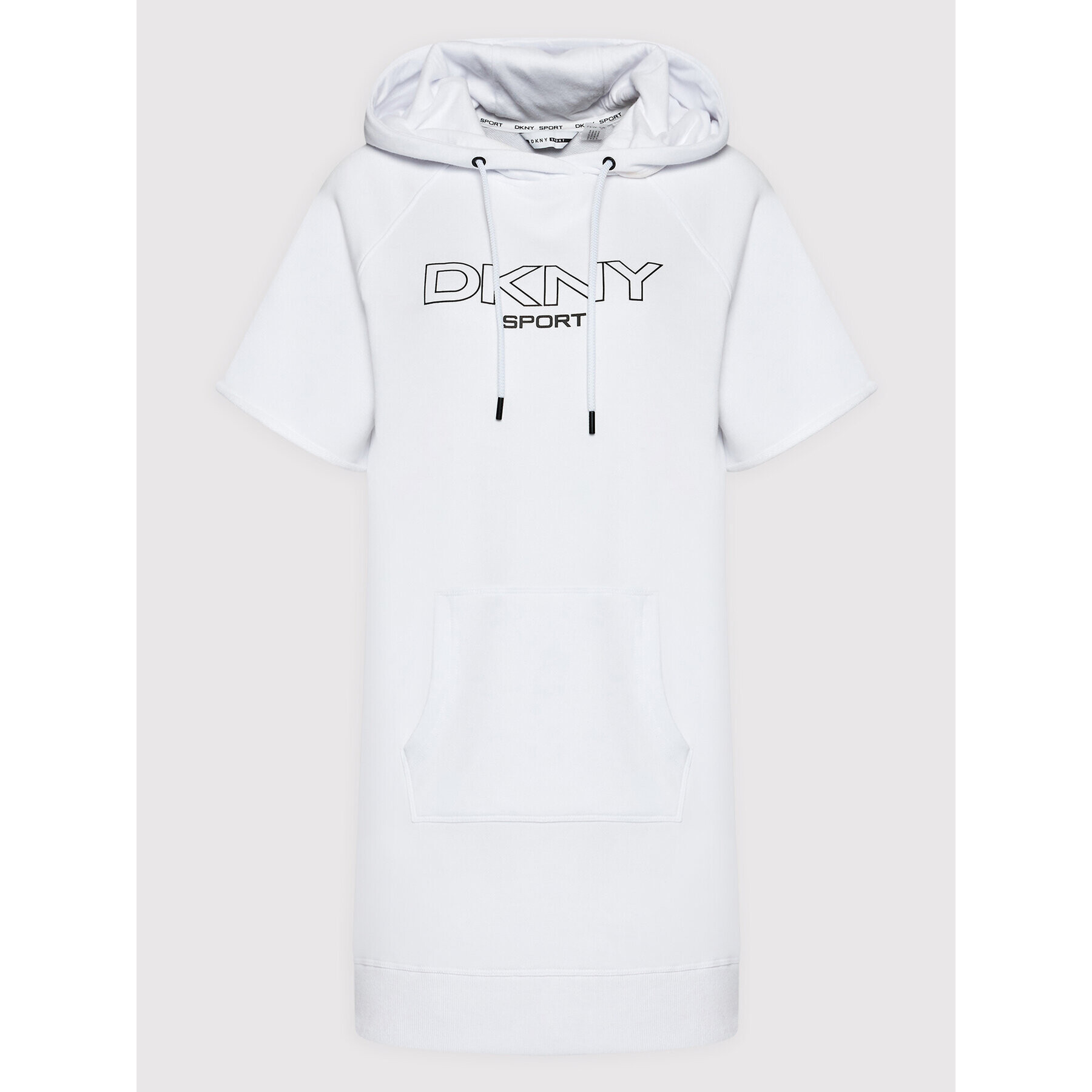 DKNY Sport Плетена рокля DP1D4601 Бял Regular Fit - Pepit.bg