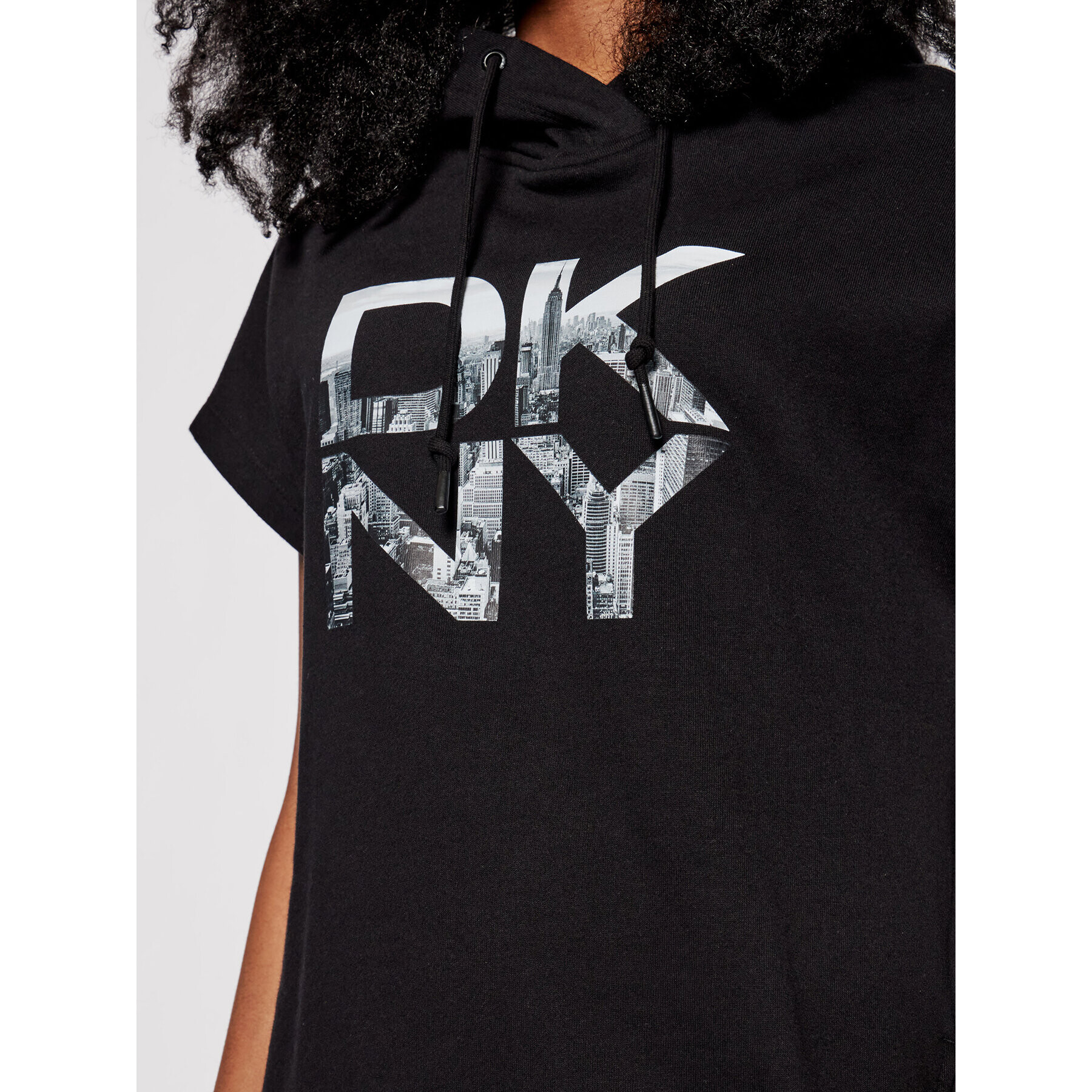 DKNY Sport Плетена рокля DP1D4435 Черен Regular Fit - Pepit.bg