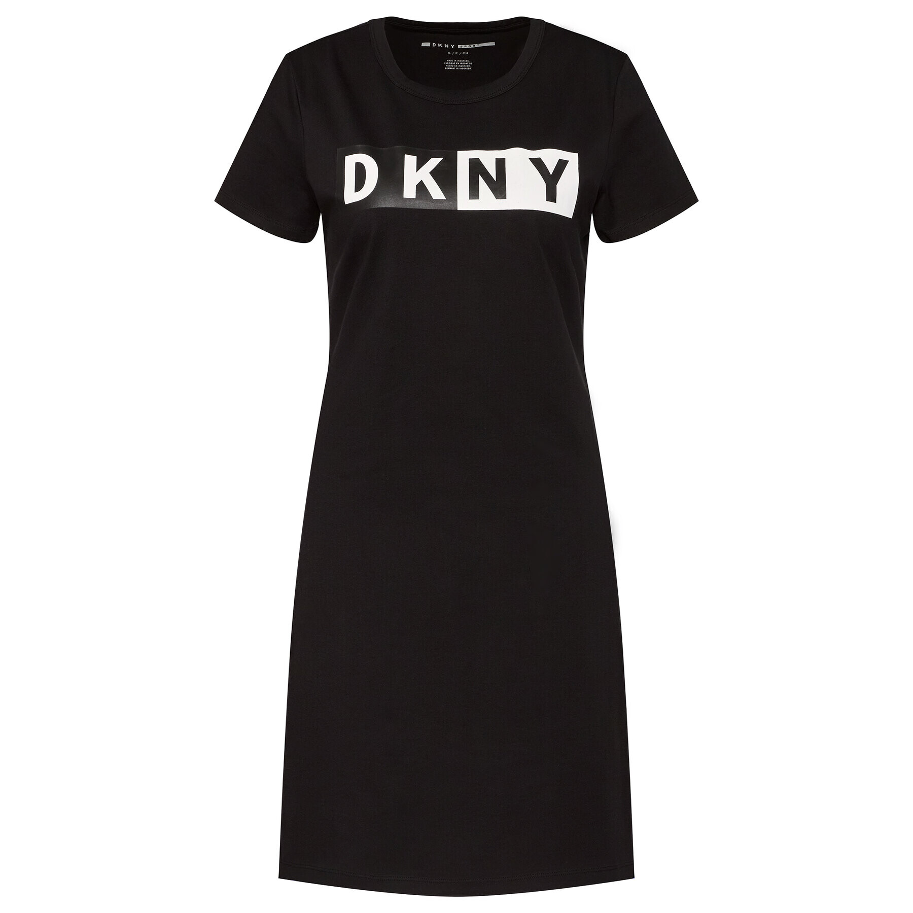 DKNY Sport Плетена рокля DP9D4261 Черен Regular Fit - Pepit.bg