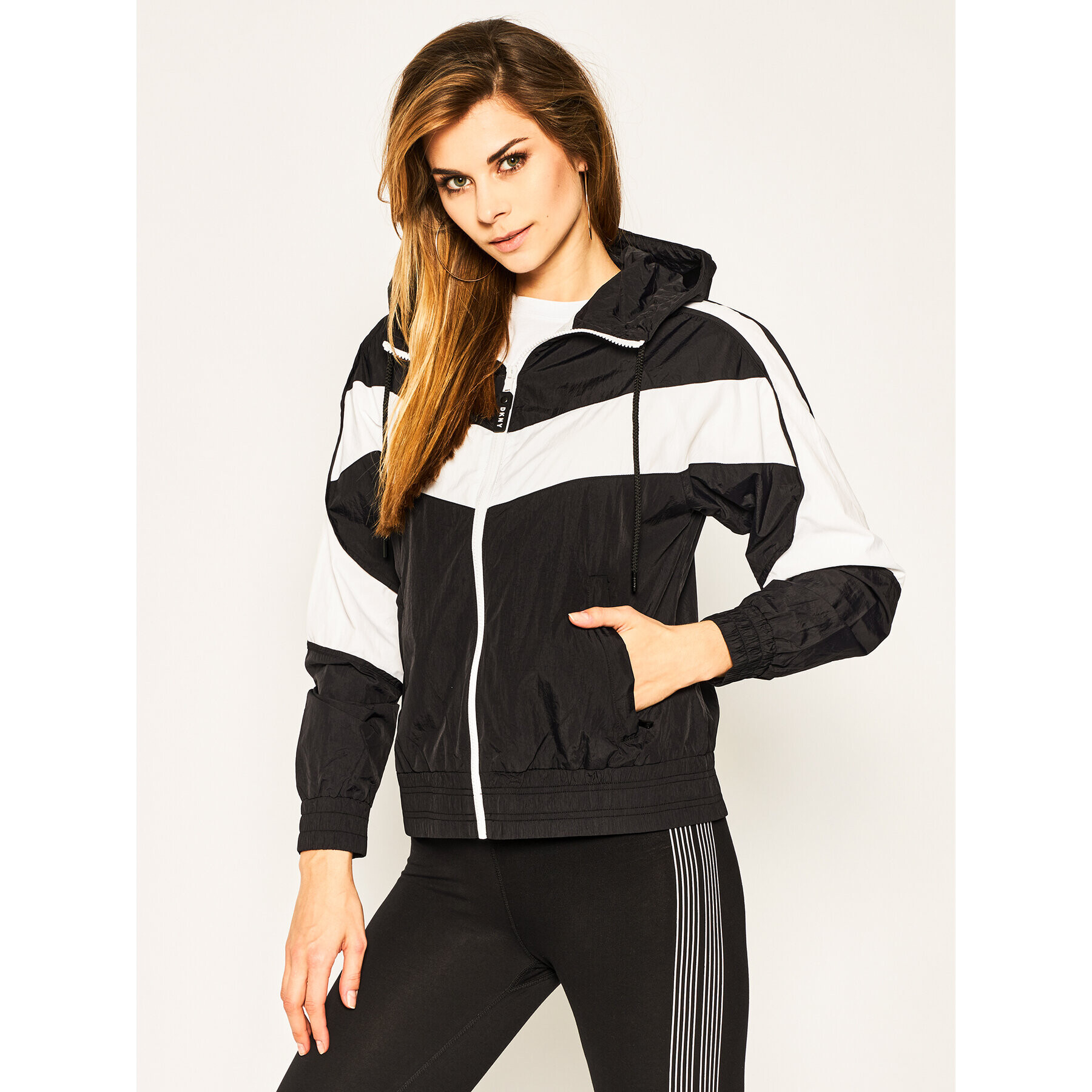 DKNY Sport Преходно яке DP0J8697 Черен Regular Fit - Pepit.bg