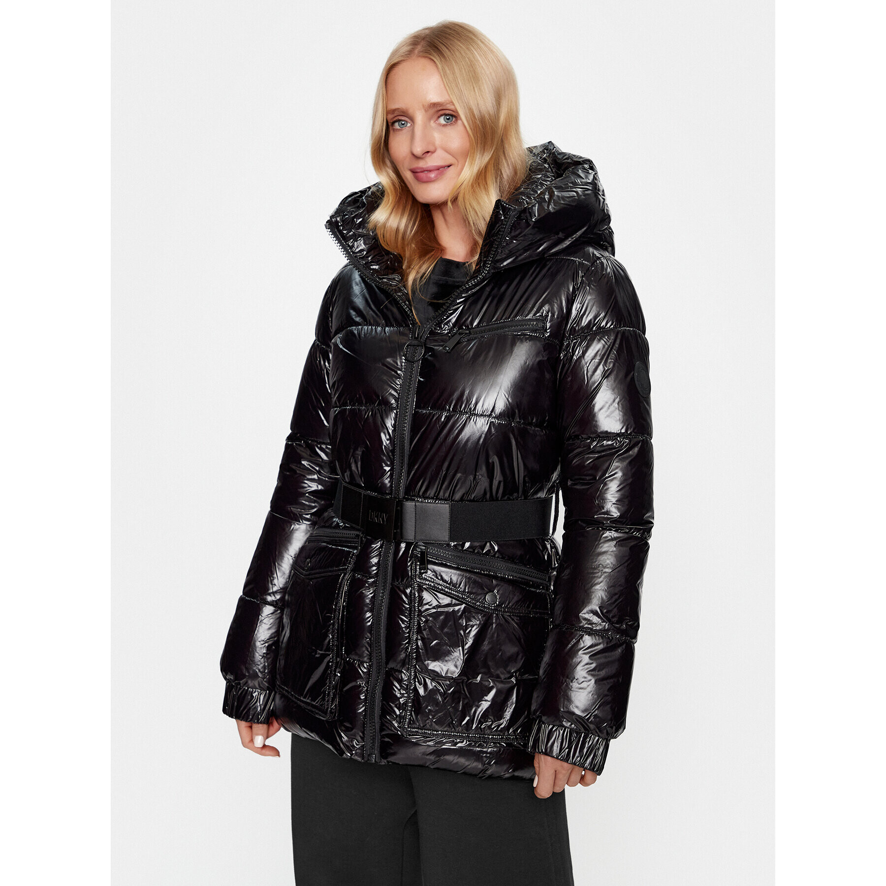 DKNY Sport Преходно яке DP3J8533 Черен Regular Fit - Pepit.bg