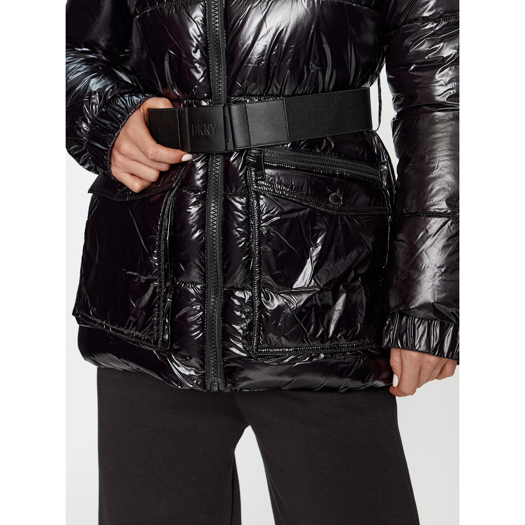 DKNY Sport Преходно яке DP3J8533 Черен Regular Fit - Pepit.bg