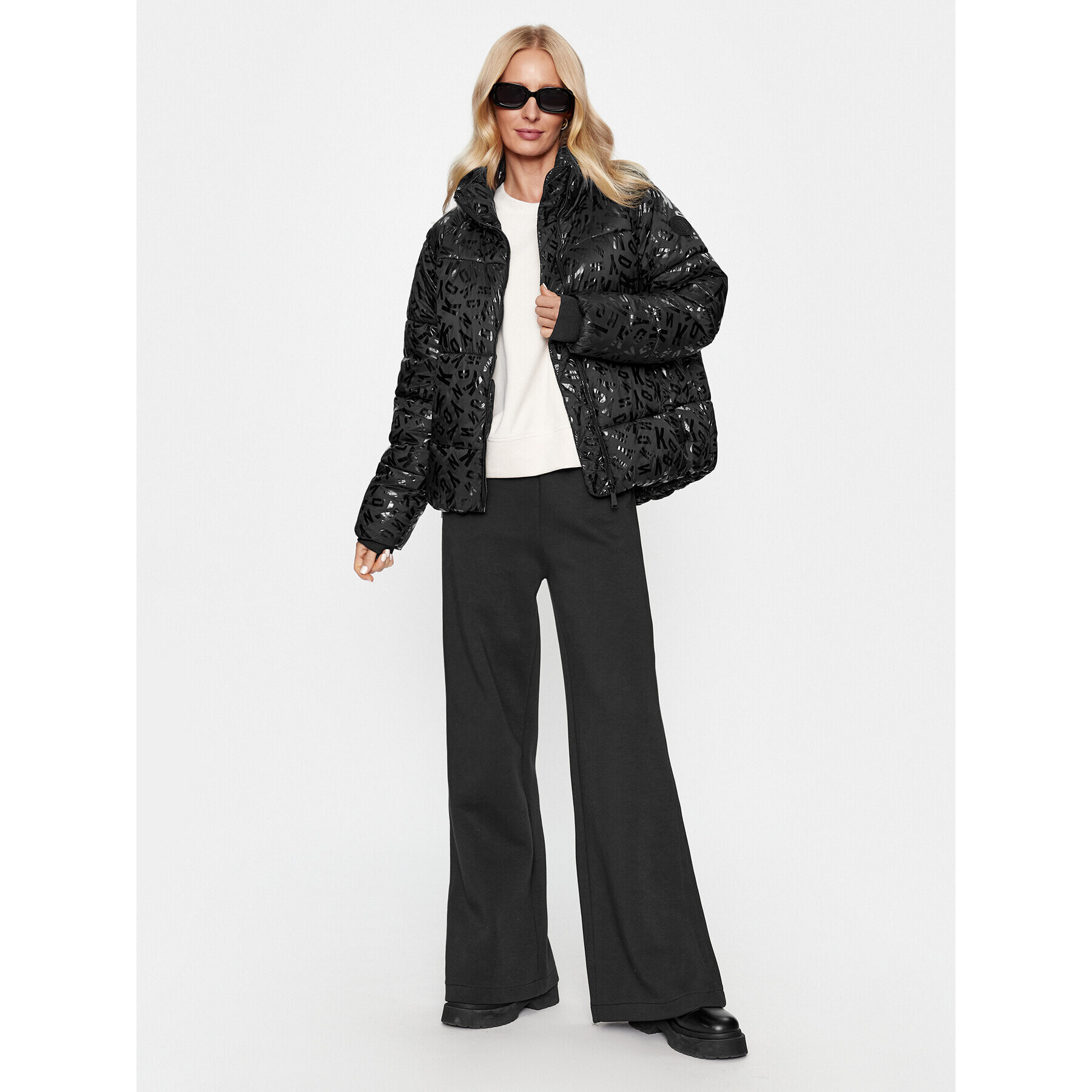 DKNY Sport Преходно яке DP3J9194 Черен Regular Fit - Pepit.bg