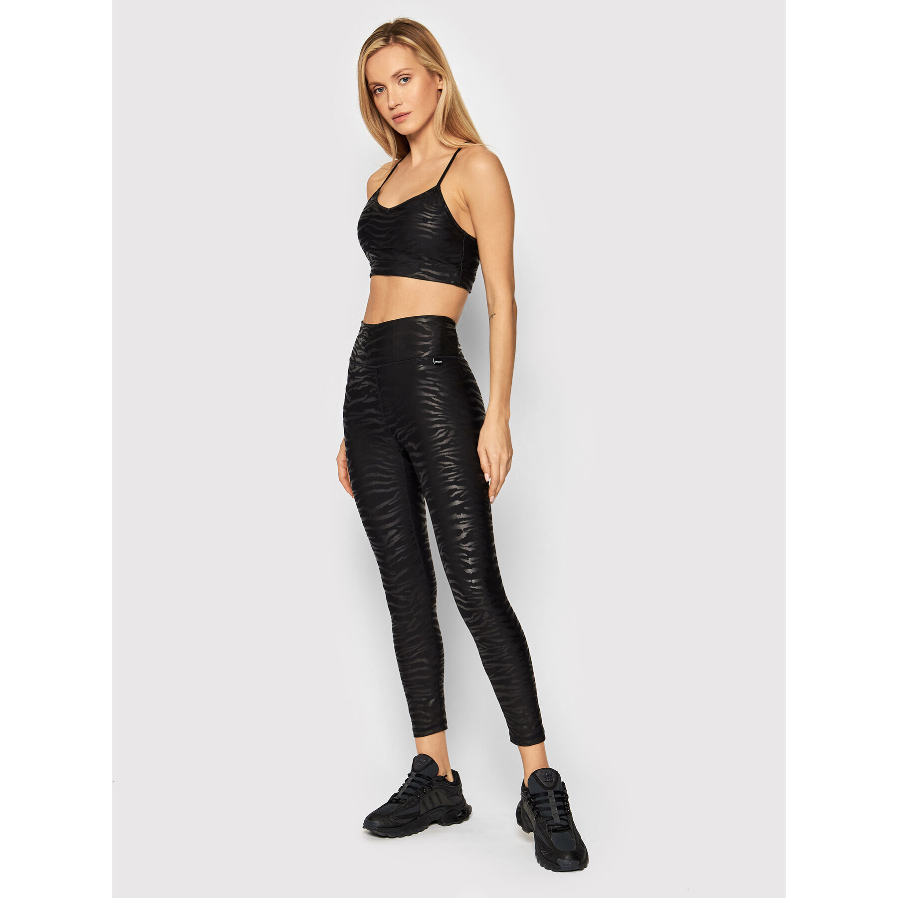 DKNY Sport Спортен сутиен DP1T8298 Черен - Pepit.bg