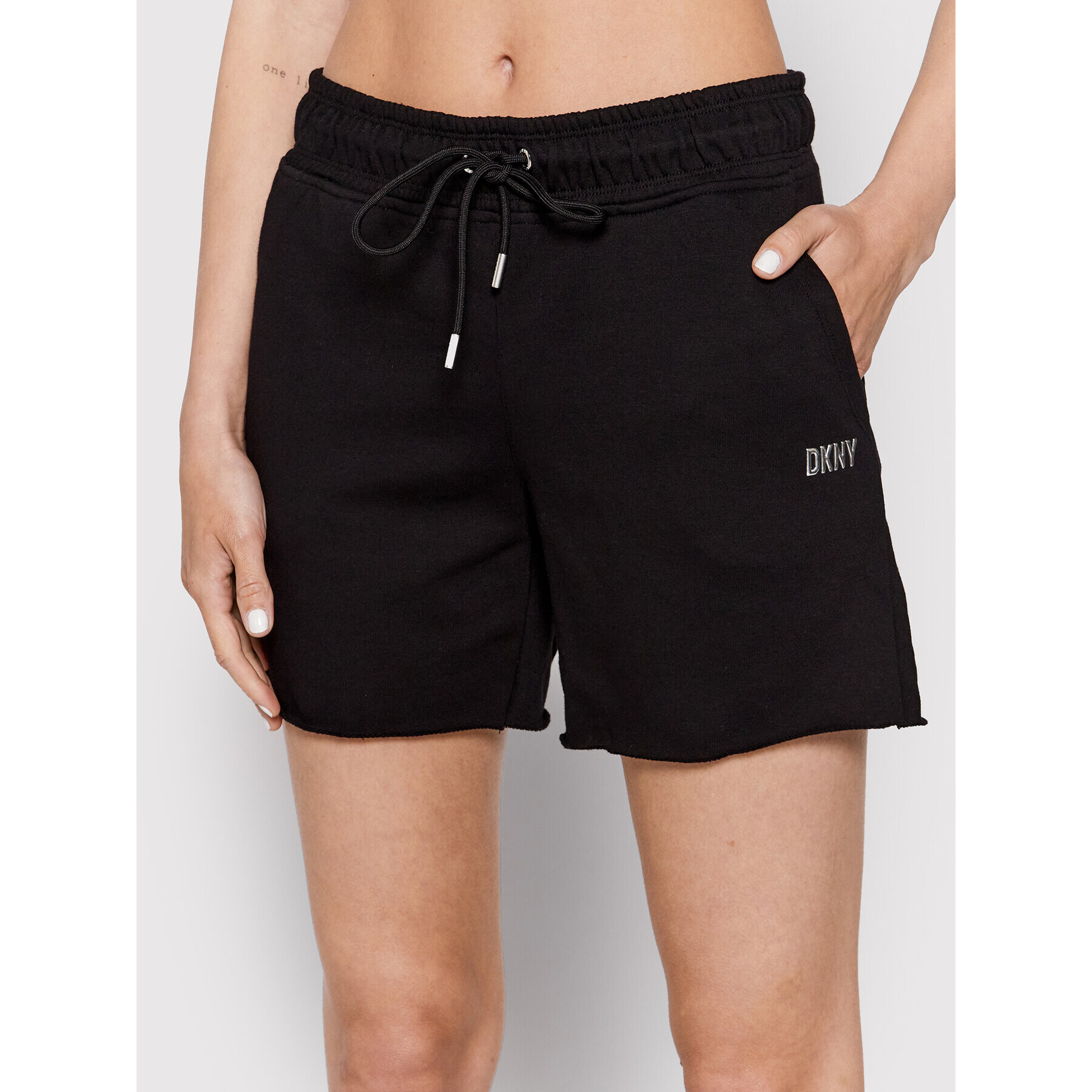 DKNY Sport Спортни шорти DP2S5012 Черен Regular Fit - Pepit.bg