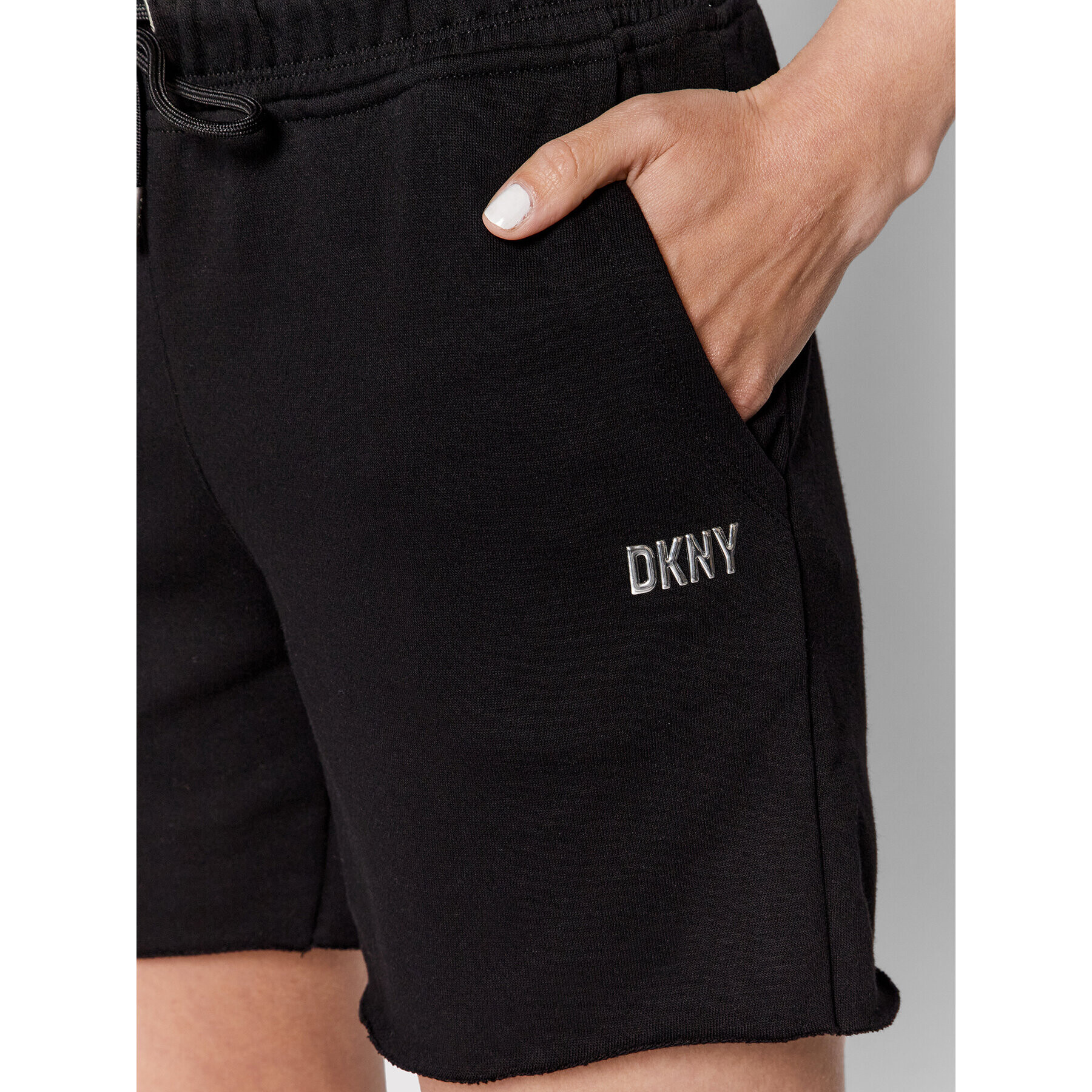 DKNY Sport Спортни шорти DP2S5012 Черен Regular Fit - Pepit.bg