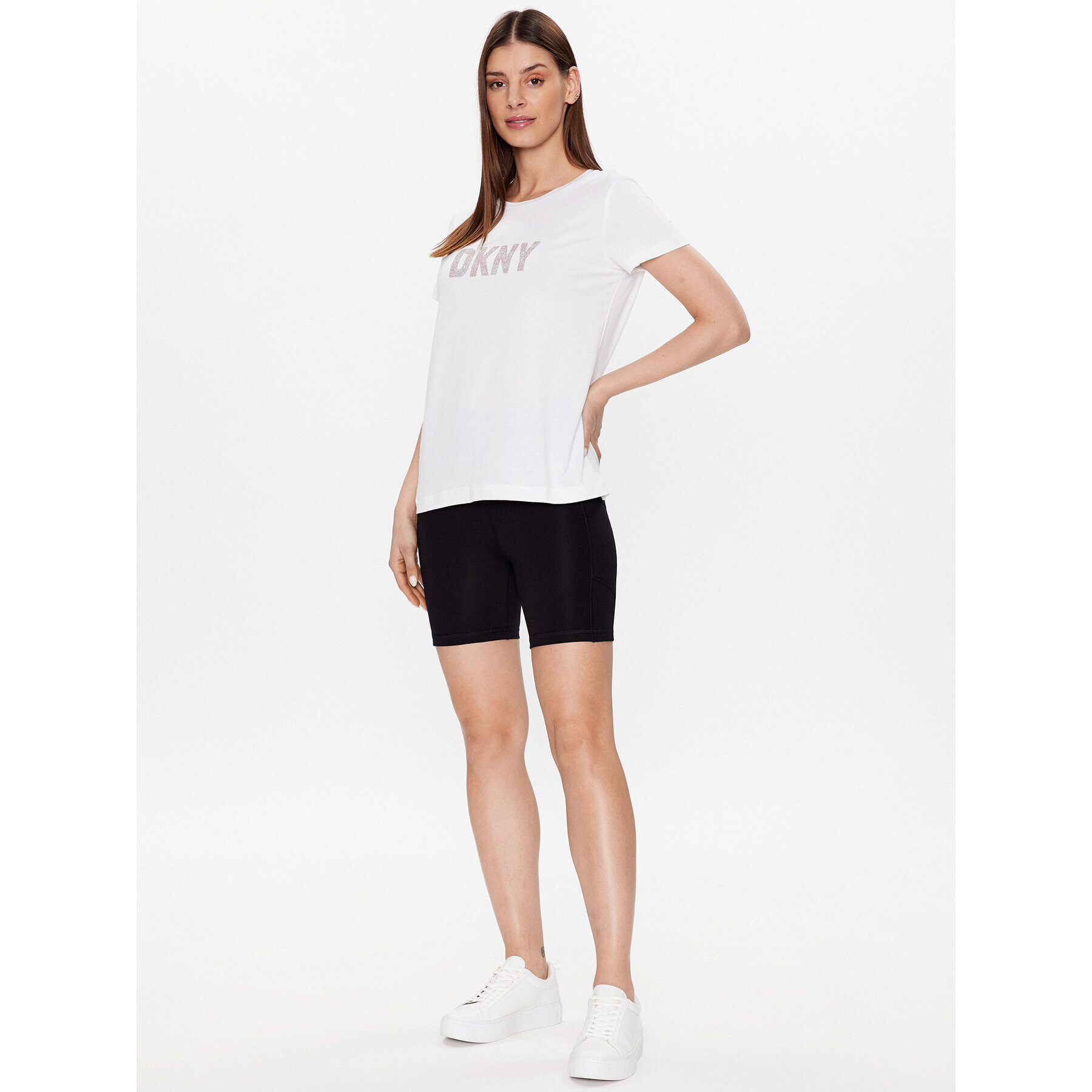 DKNY Sport Спортни шорти DP2S5088 Черен Active Fit - Pepit.bg