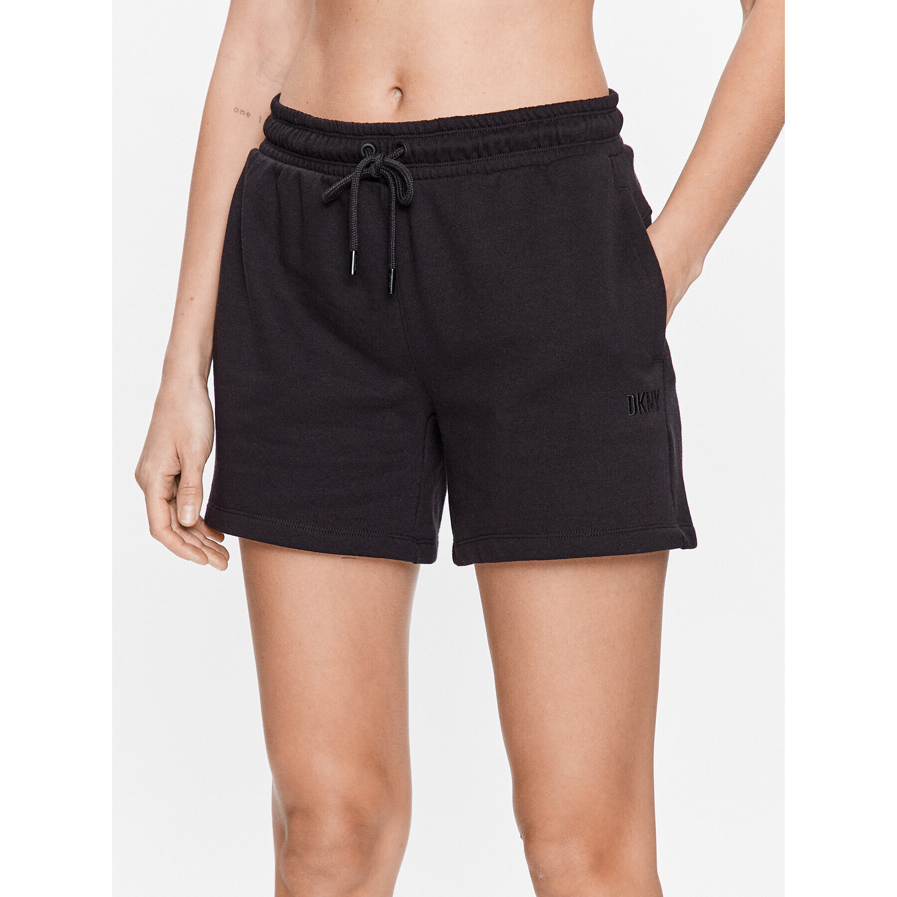 DKNY Sport Спортни шорти DP3S4993 Черен Regular Fit - Pepit.bg