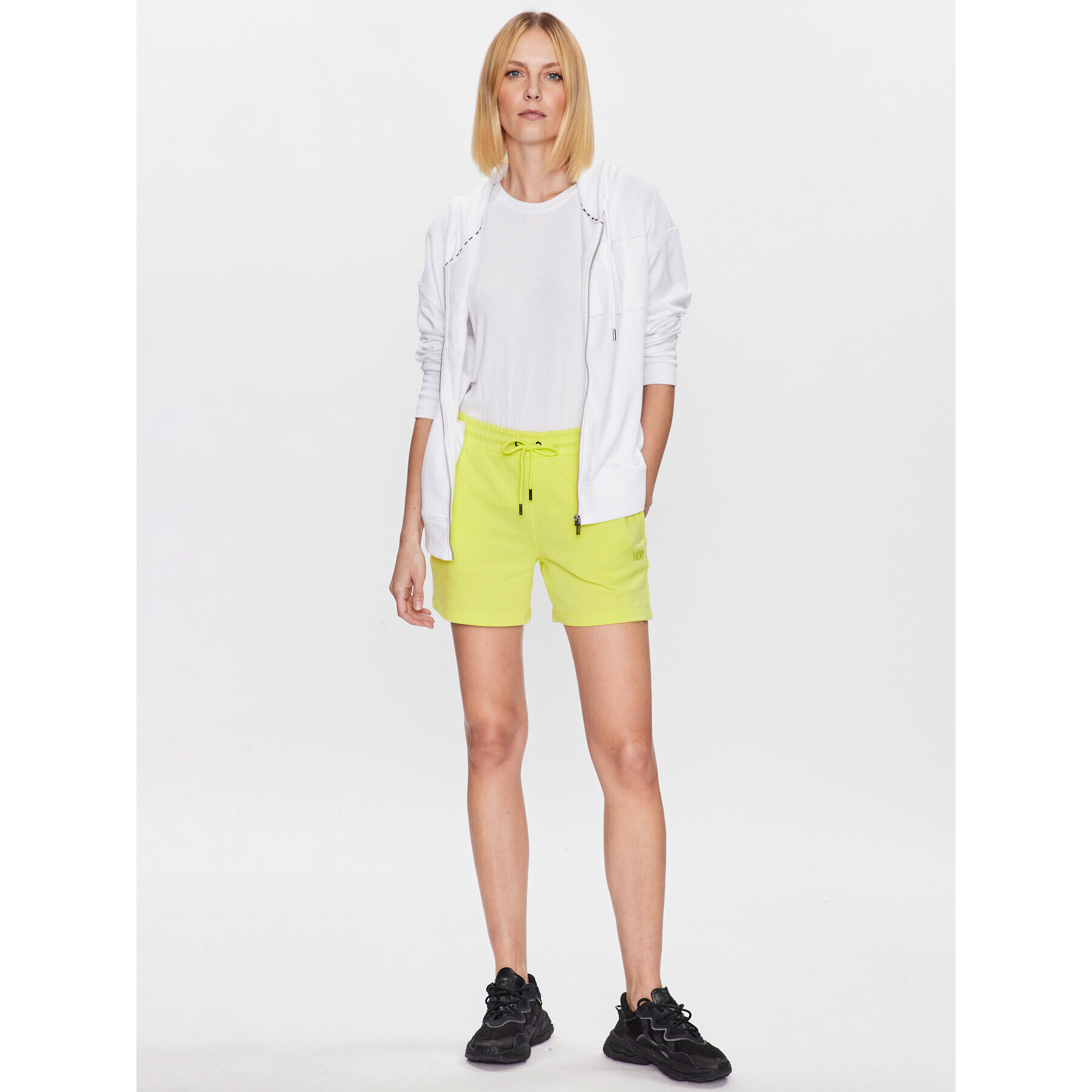 DKNY Sport Спортни шорти DP3S4993 Зелен Classic Fit - Pepit.bg