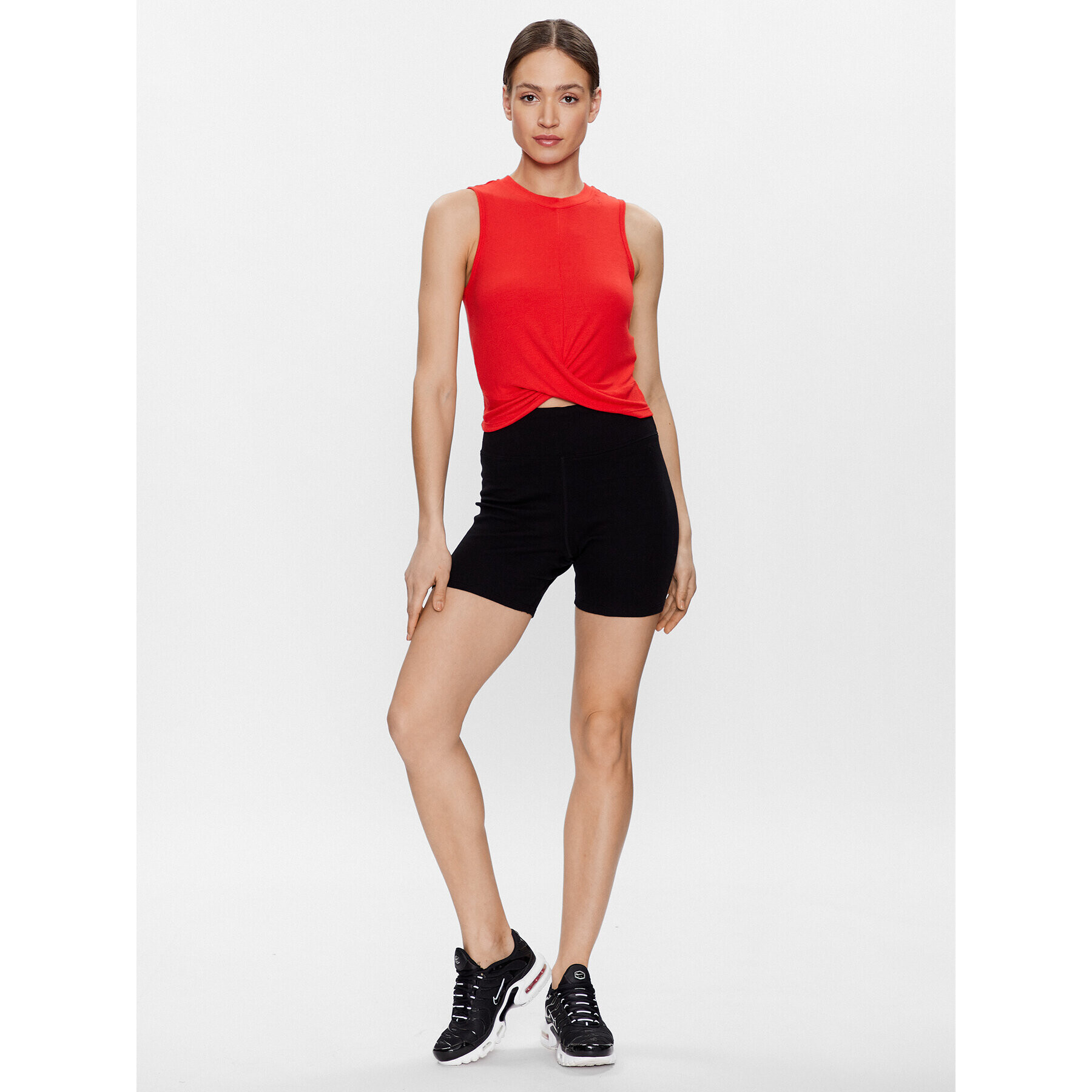 DKNY Sport Спортни шорти DP3S5118 Черен Classic Fit - Pepit.bg