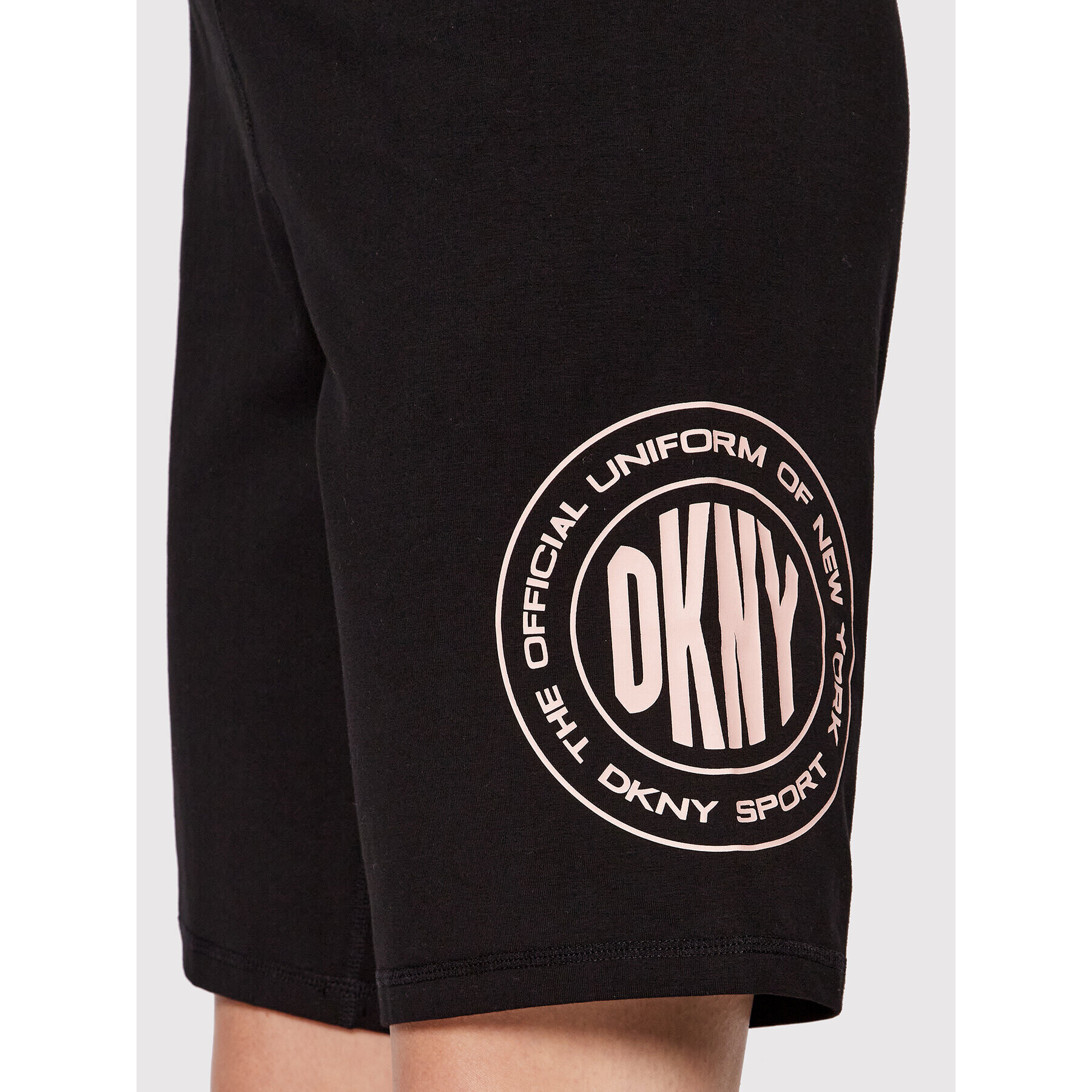 DKNY Sport Спортни шорти DPPS4739 Черен Slim Fit - Pepit.bg