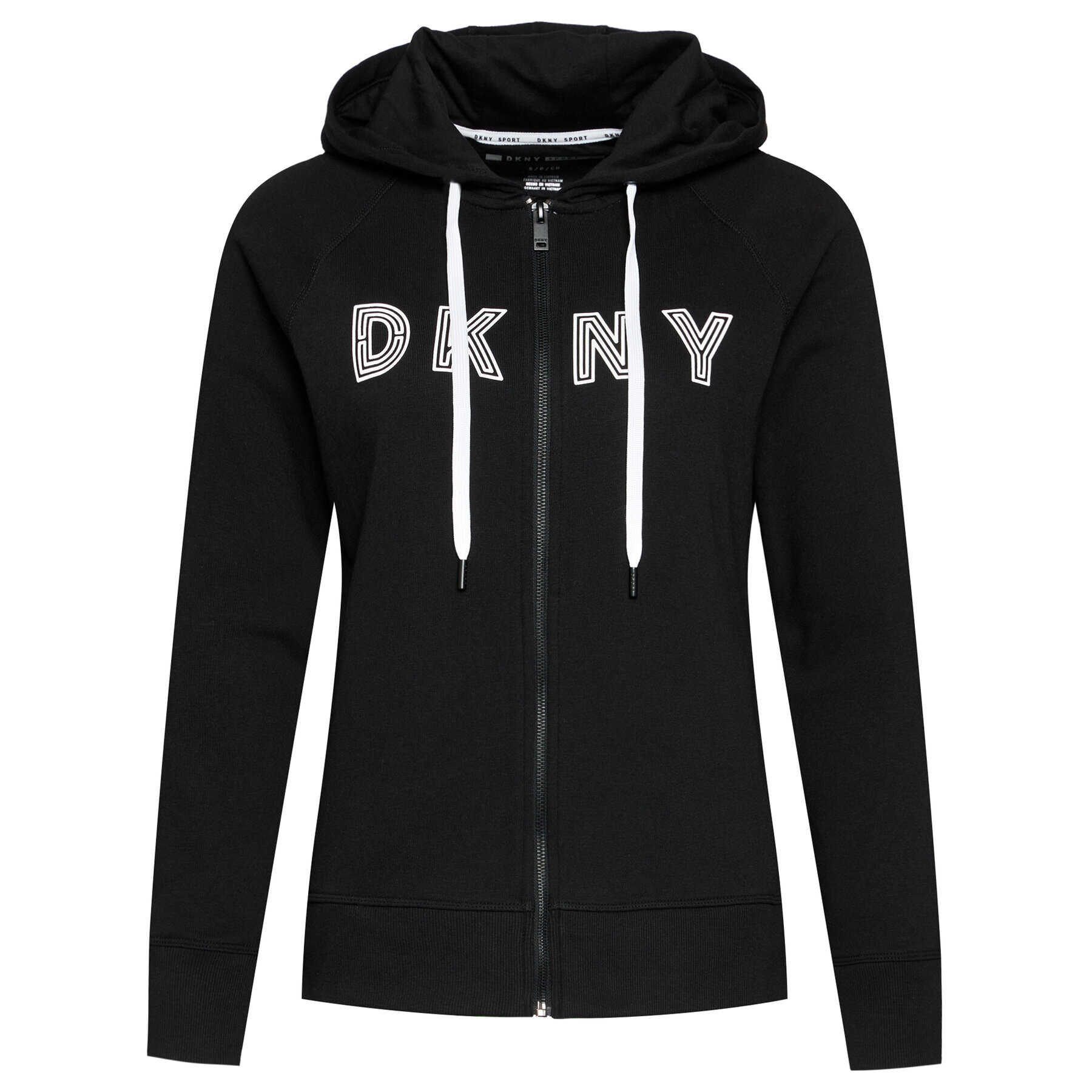 DKNY Sport Суитшърт DP0J8767 Черен Regular Fit - Pepit.bg