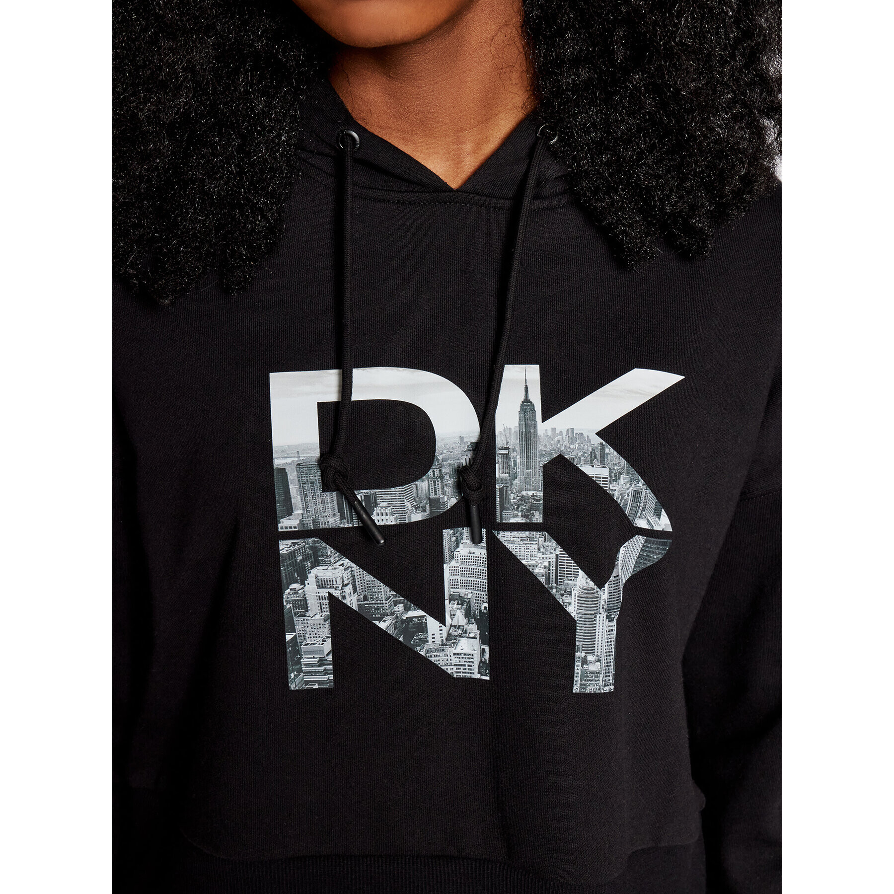 DKNY Sport Суитшърт DP1T8011 Черен Regular Fit - Pepit.bg