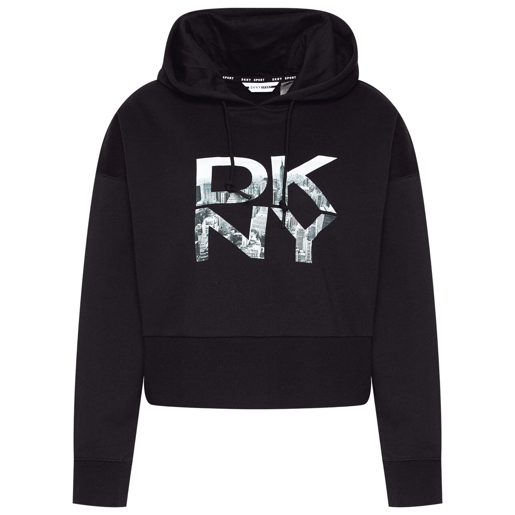 DKNY Sport Суитшърт DP1T8011 Черен Regular Fit - Pepit.bg