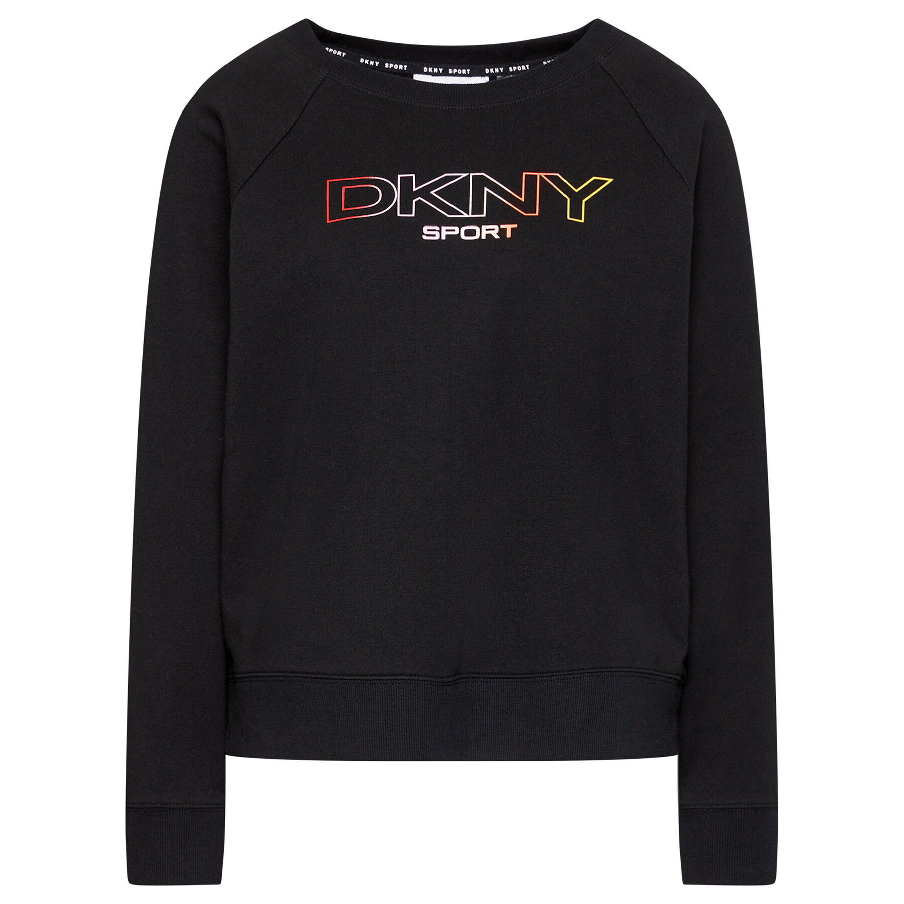 DKNY Sport Суитшърт DP1T8022 Черен Regular Fit - Pepit.bg