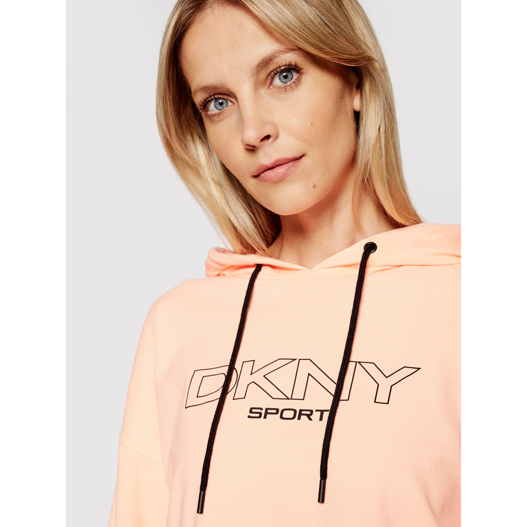 DKNY Sport Суитшърт DP1T8023 Оранжев Regular Fit - Pepit.bg