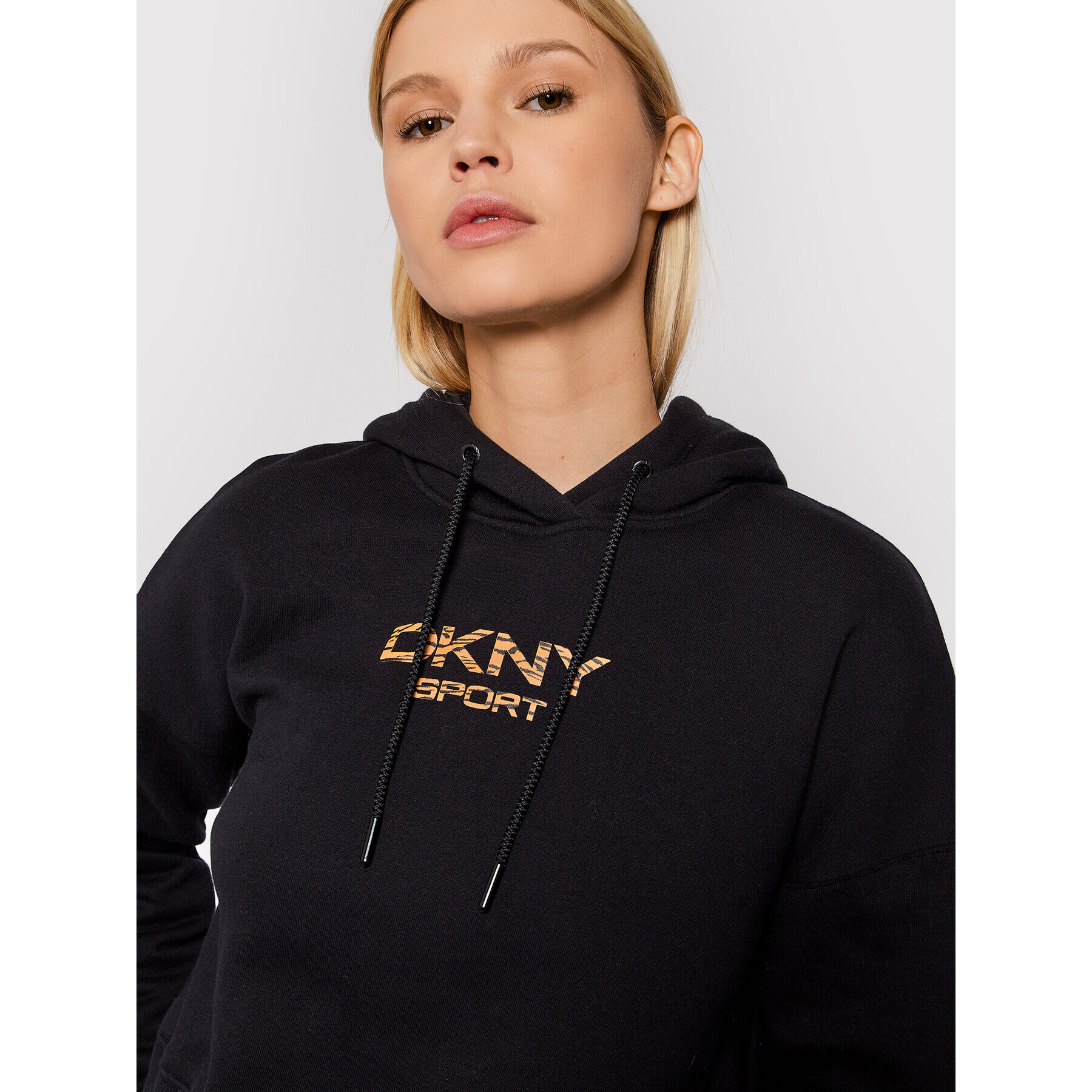 DKNY Sport Суитшърт DP1T8221 Черен Relaxed Fit - Pepit.bg