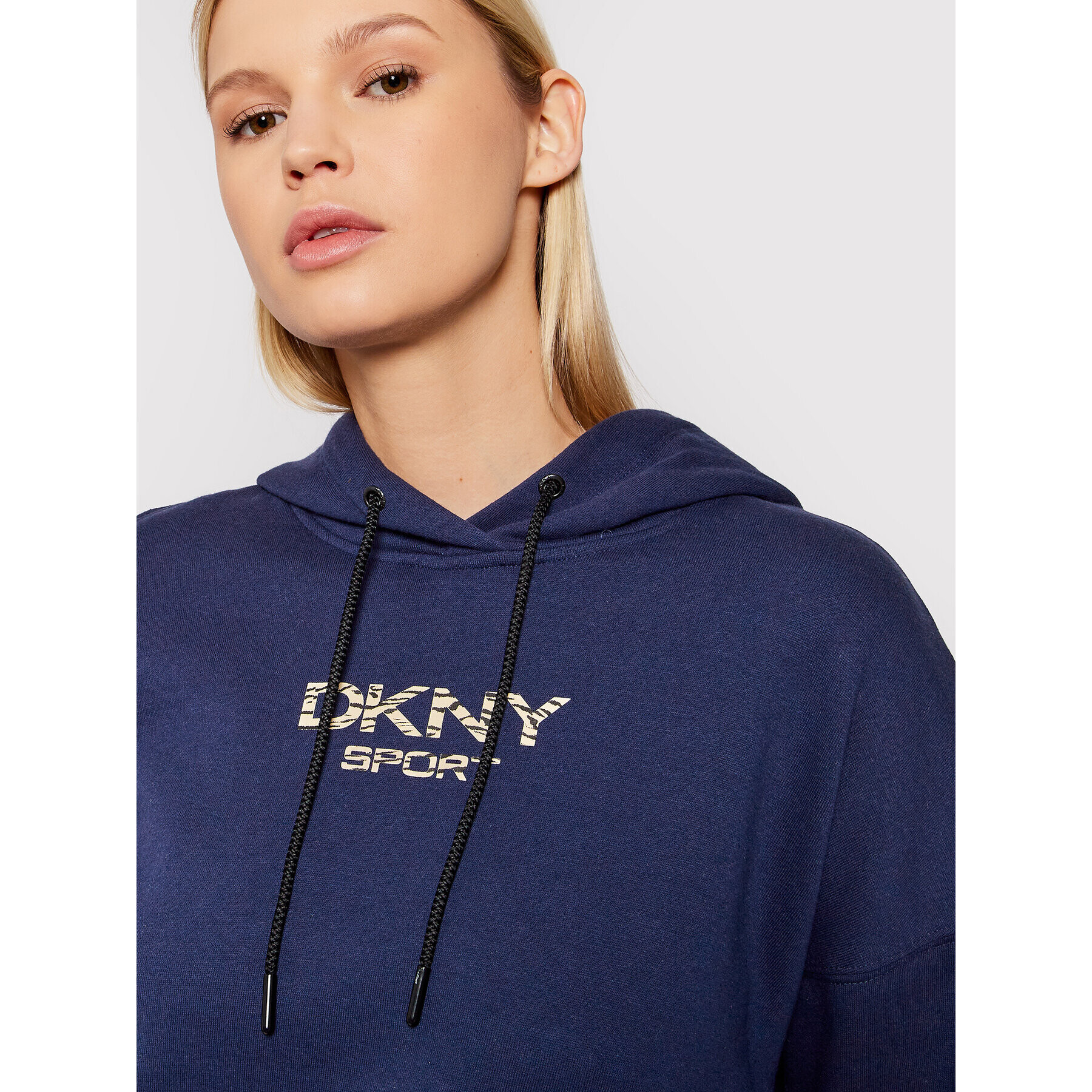 DKNY Sport Суитшърт DP1T8221 Тъмносин Relaxed Fit - Pepit.bg