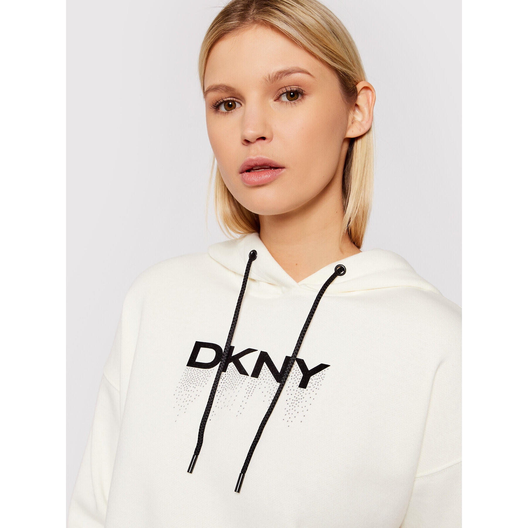 DKNY Sport Суитшърт DP1T8275 Бежов Regular Fit - Pepit.bg