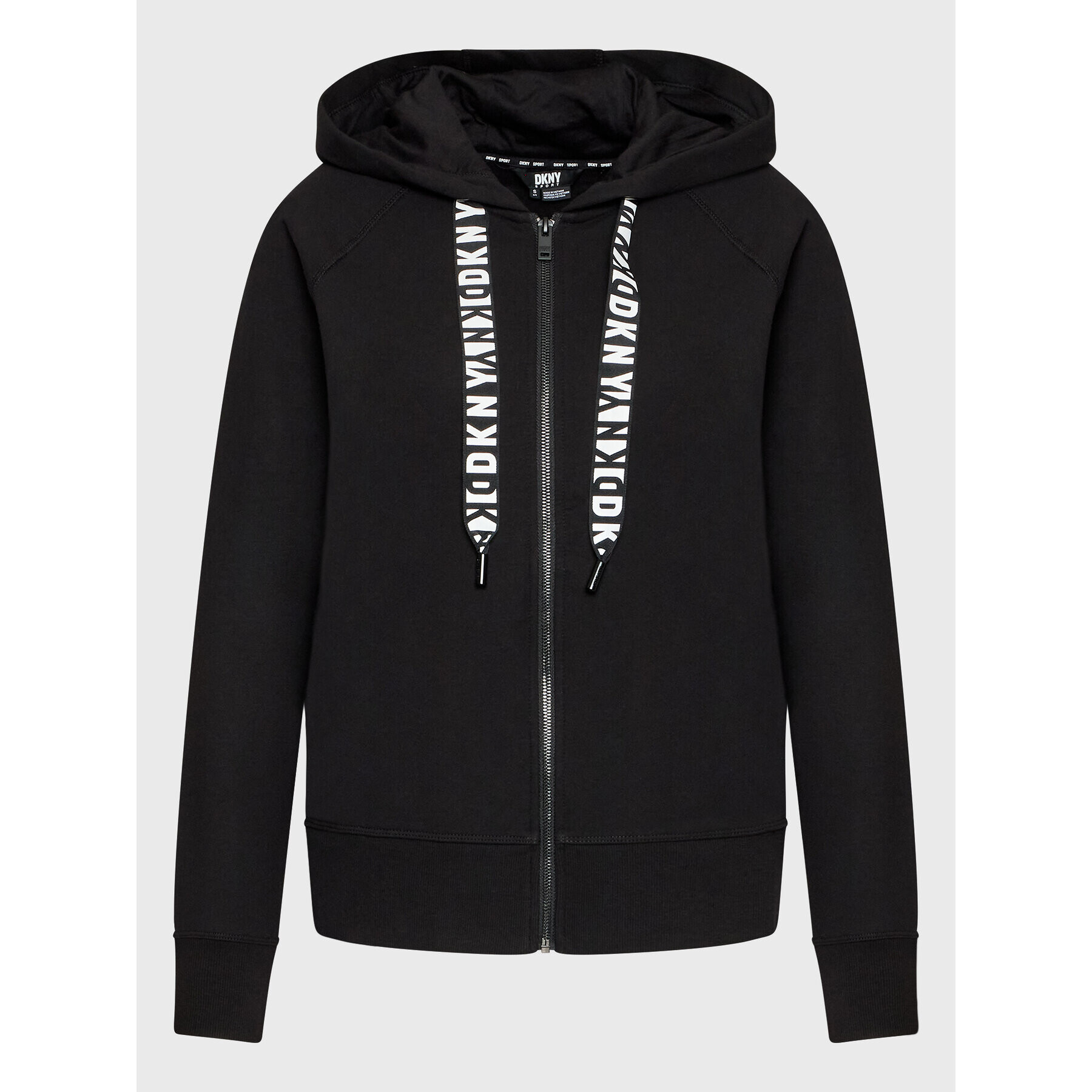 DKNY Sport Суитшърт DP2J8598 Черен Regular Fit - Pepit.bg