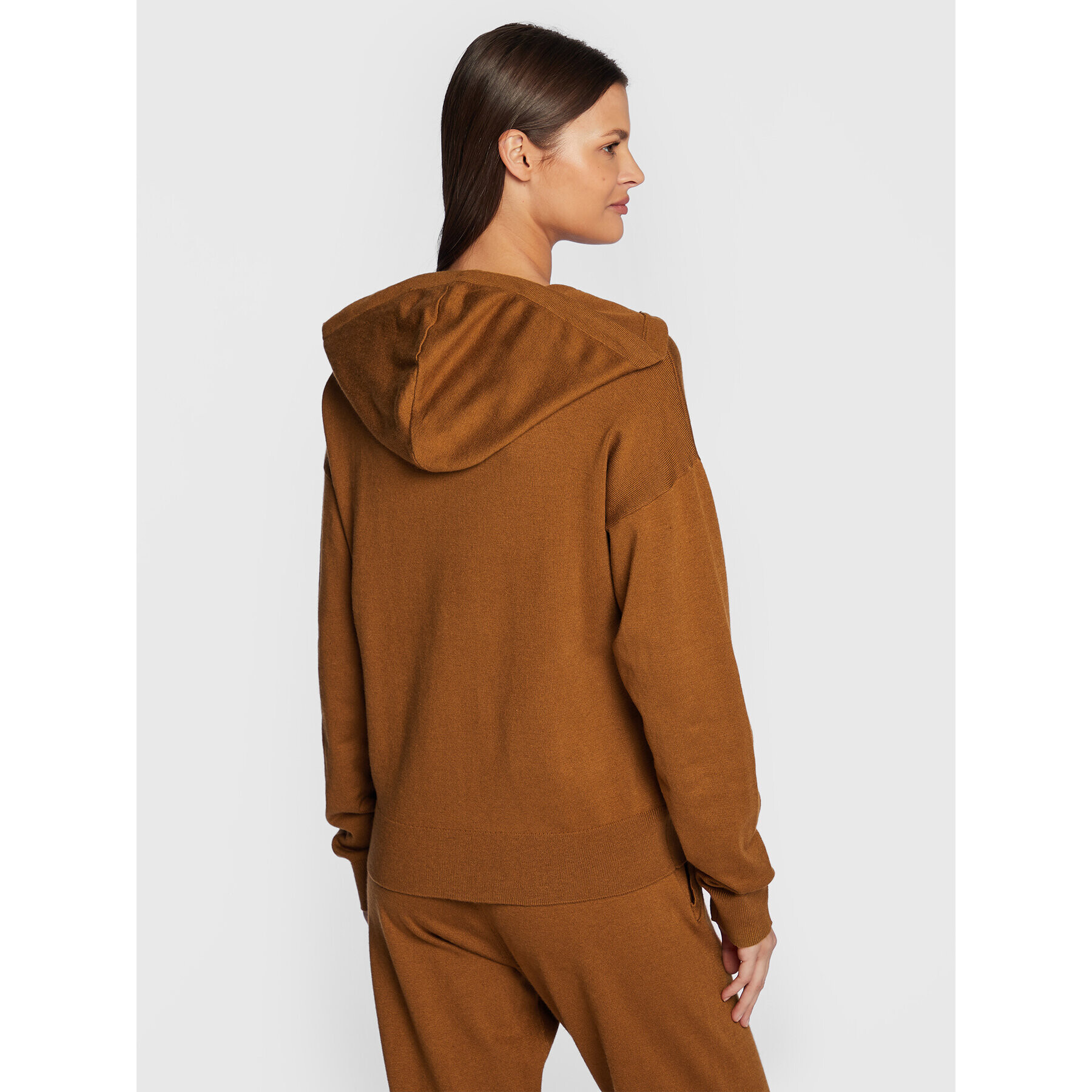 DKNY Sport Суитшърт DP2J9109 Кафяв Regular Fit - Pepit.bg